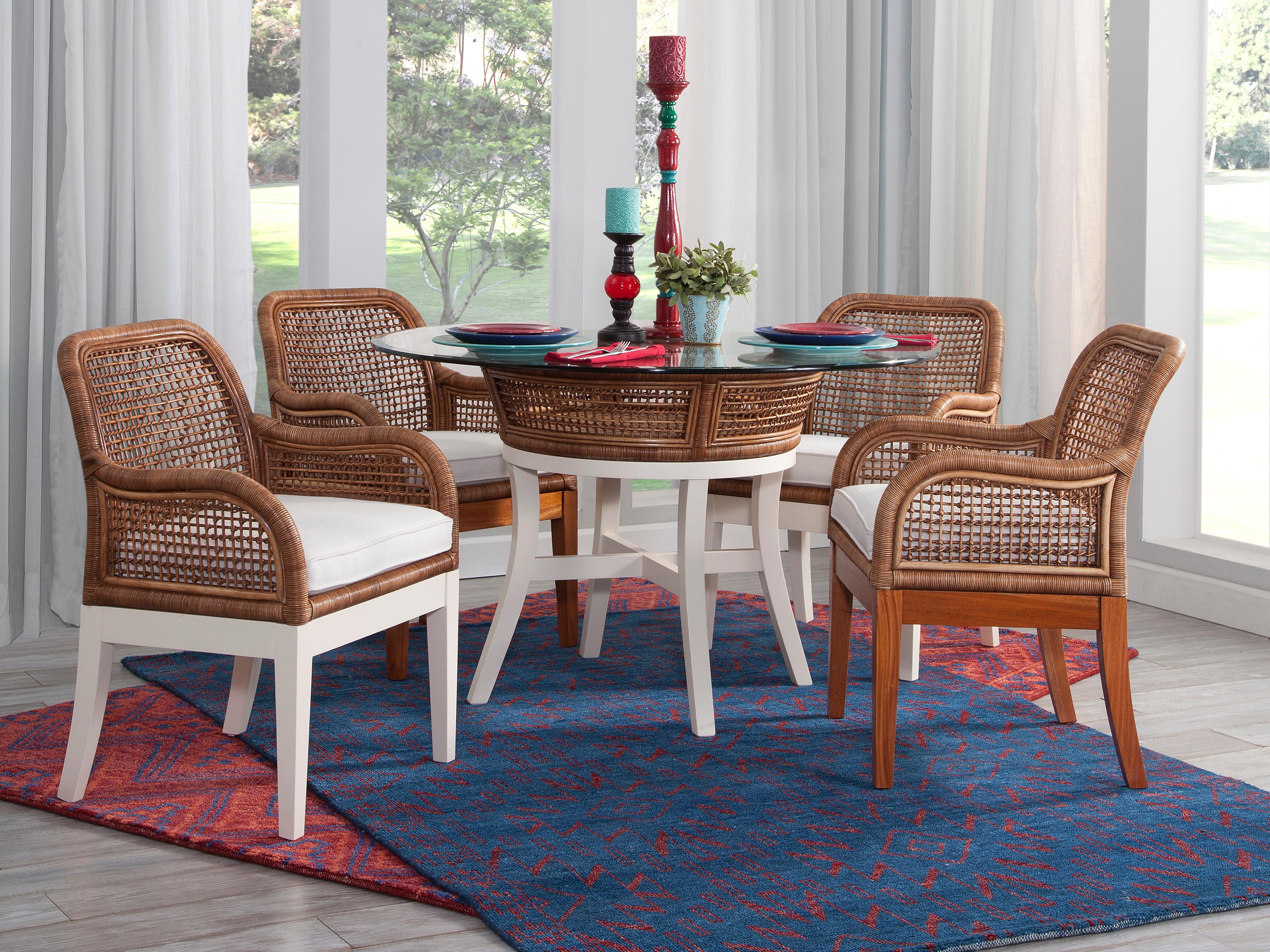 Braxton Culler Boone Round Glass Dining Table