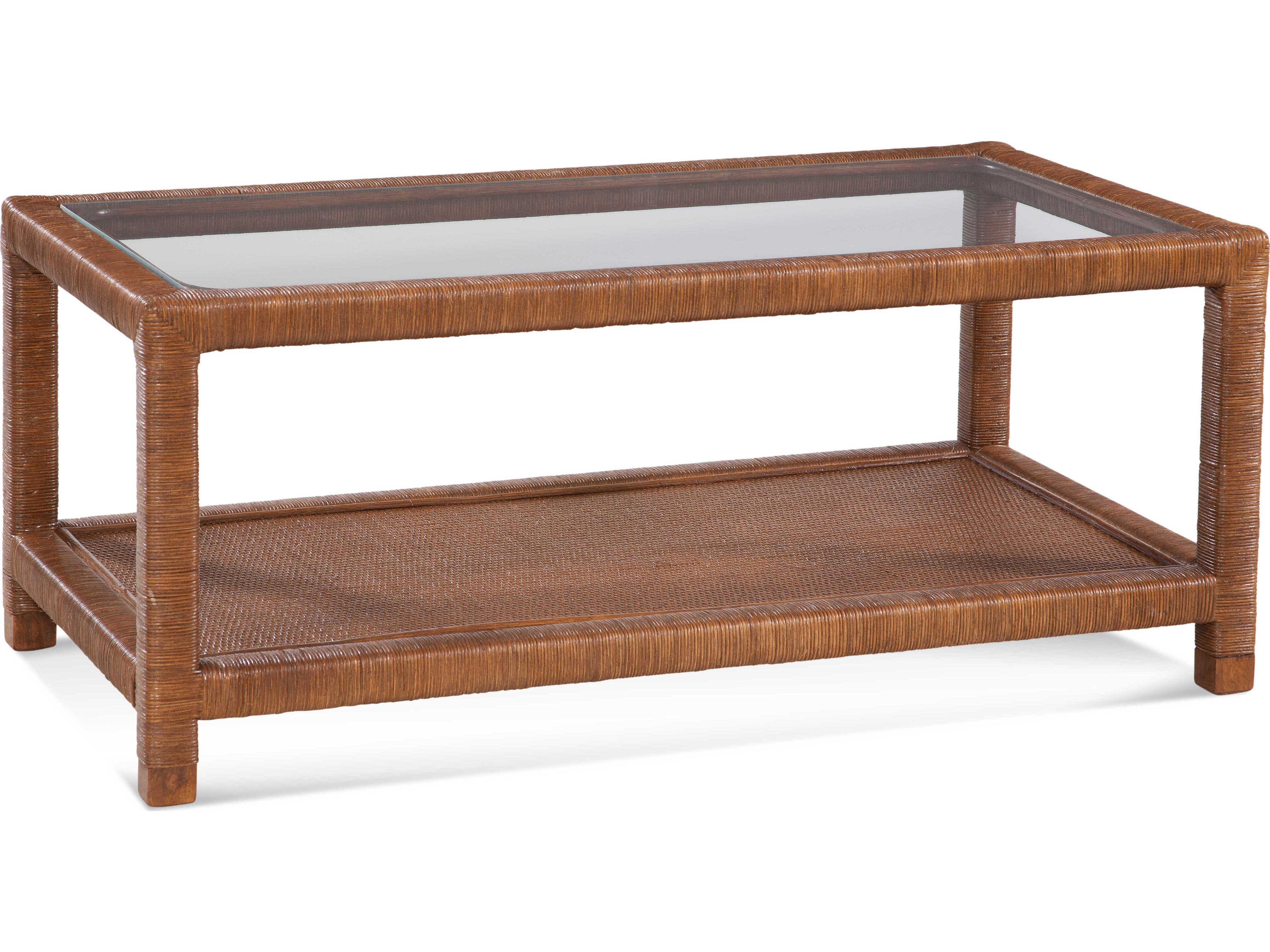 Braxton Culler Pine Isle Rectangular Glass Coffee Table