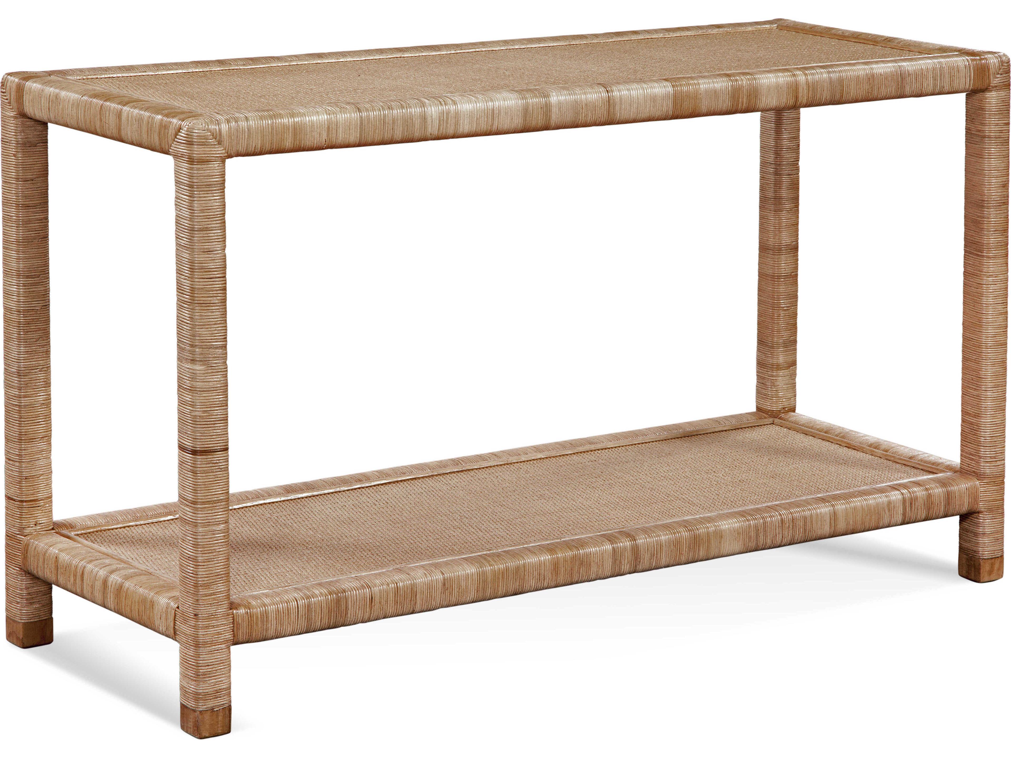 Braxton Culler Pine Isle Rectangular Wood Console Table