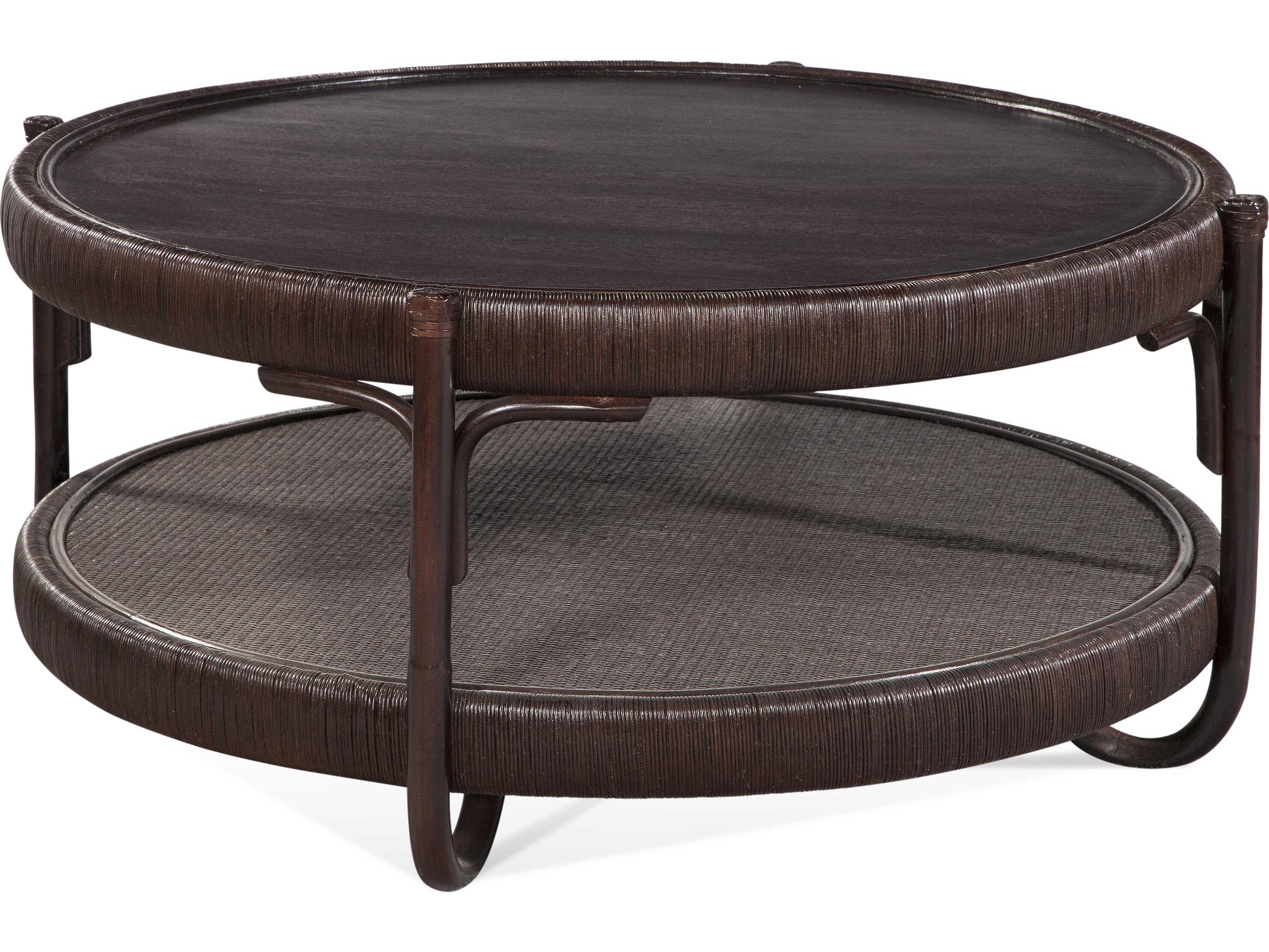 Braxton Culler Willow Creek Round Wood Cocktail Table