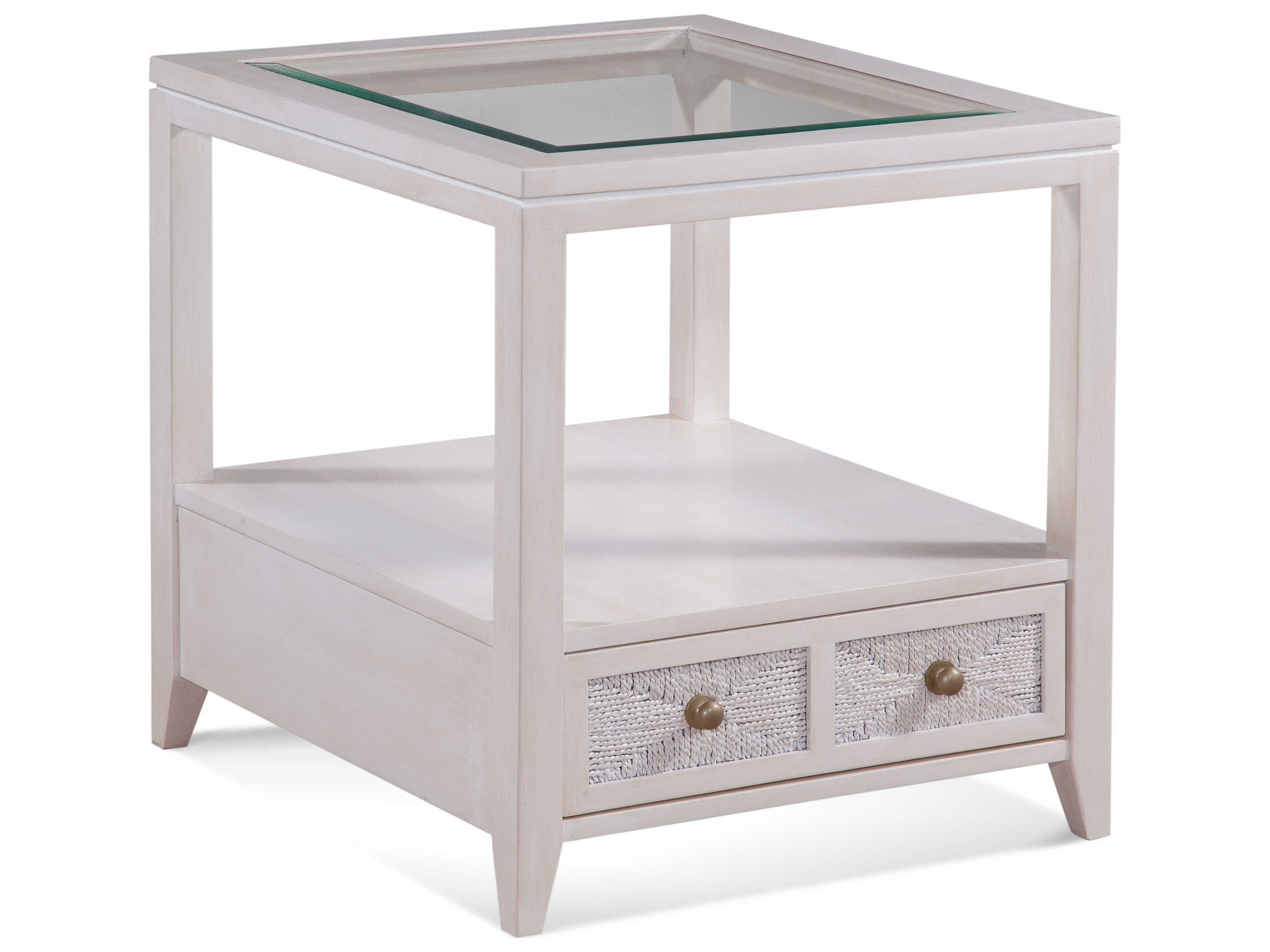 Braxton Culler Edenton Square Glass End Table