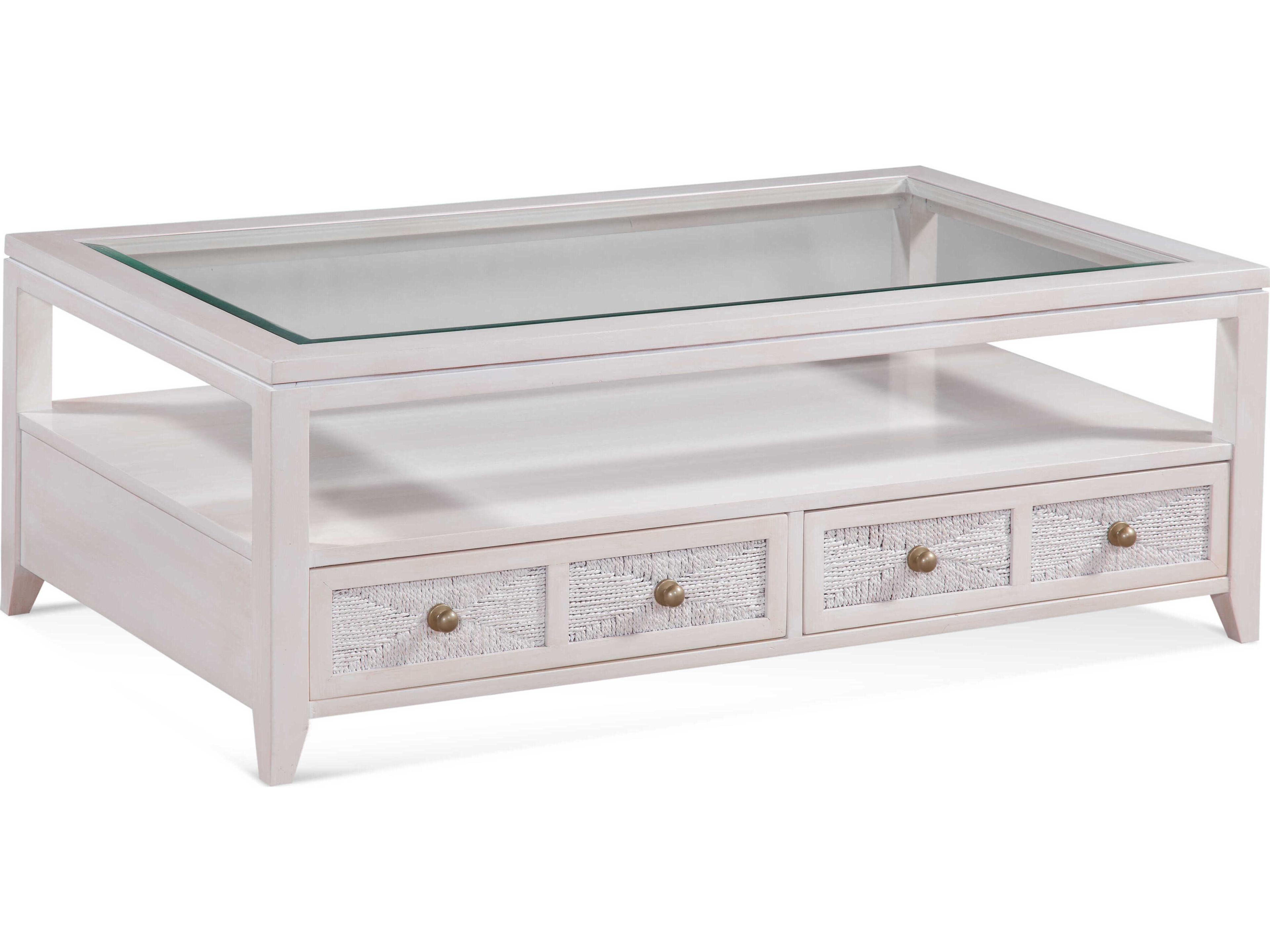 Braxton Culler Edenton Rectangular Glass Coffee Table