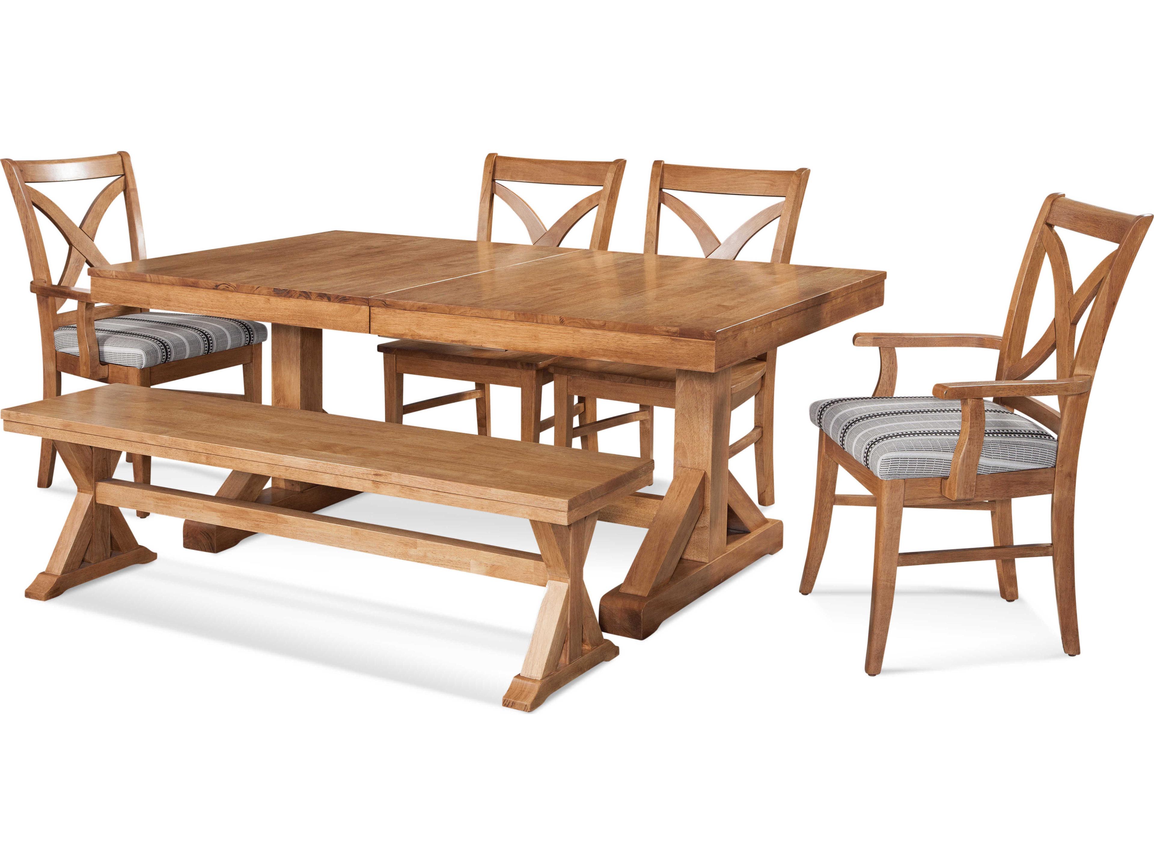 Braxton Culler Hues Extendable Rectangular Wood Dining Table