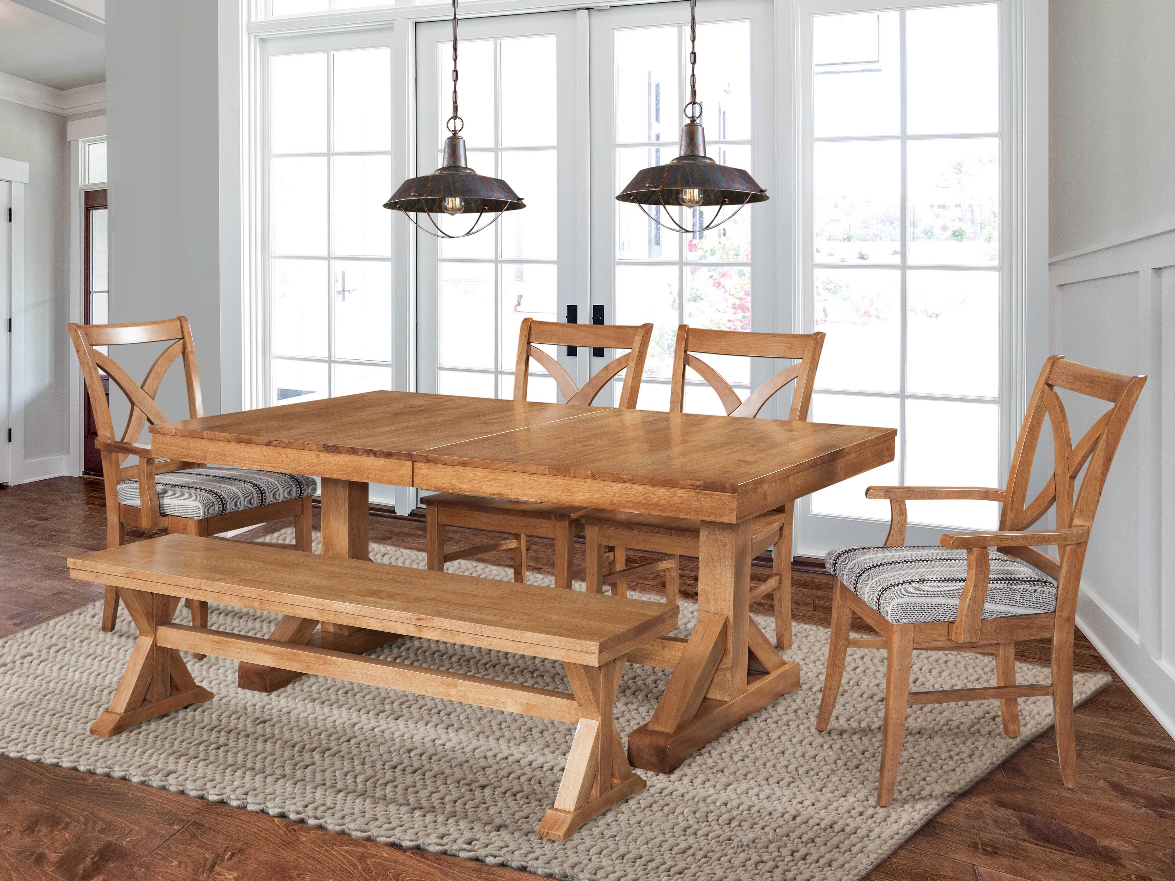 Braxton Culler Hues Extendable Rectangular Wood Dining Table