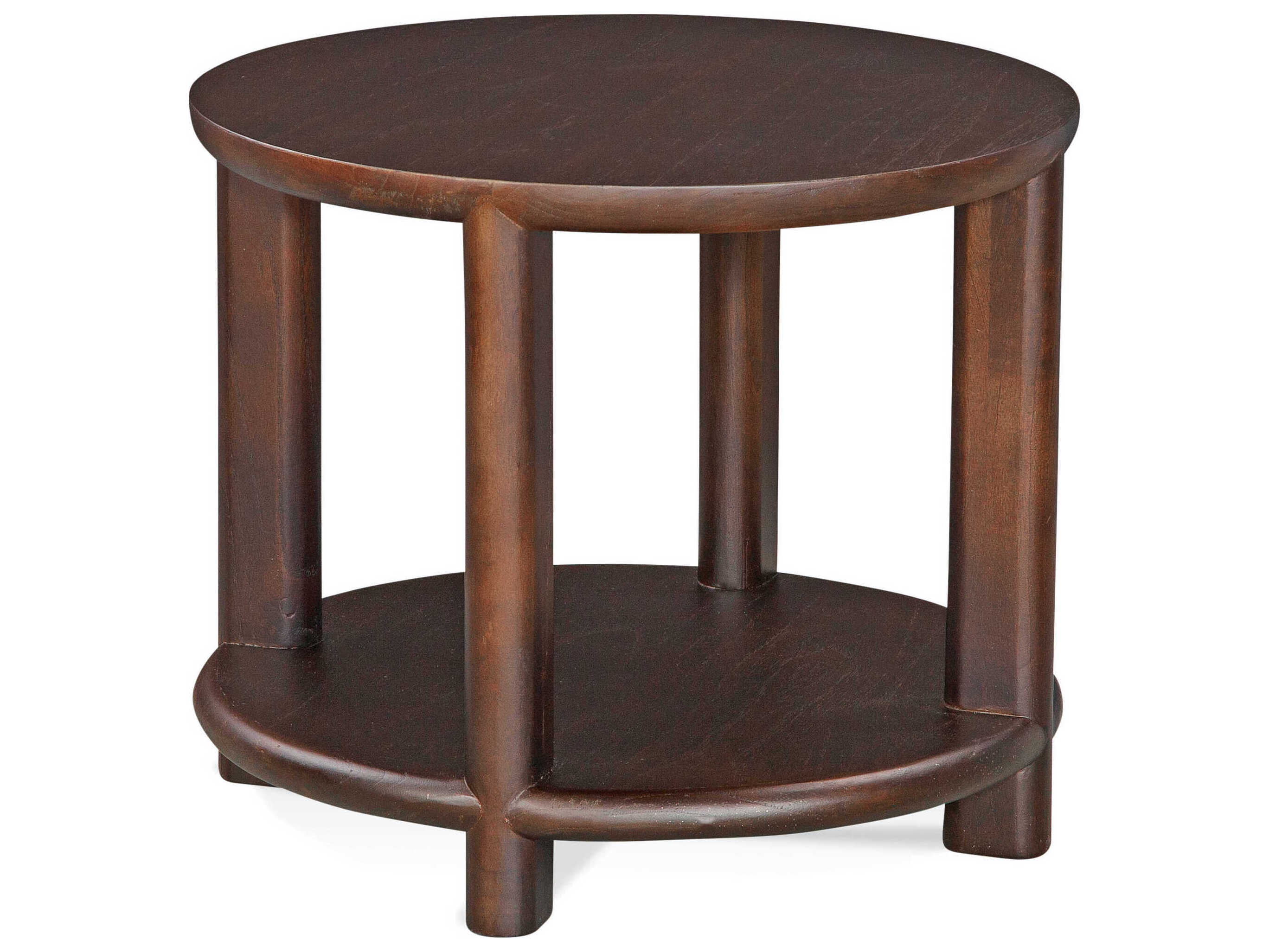 Braxton Culler Lyra Round Wood End Table