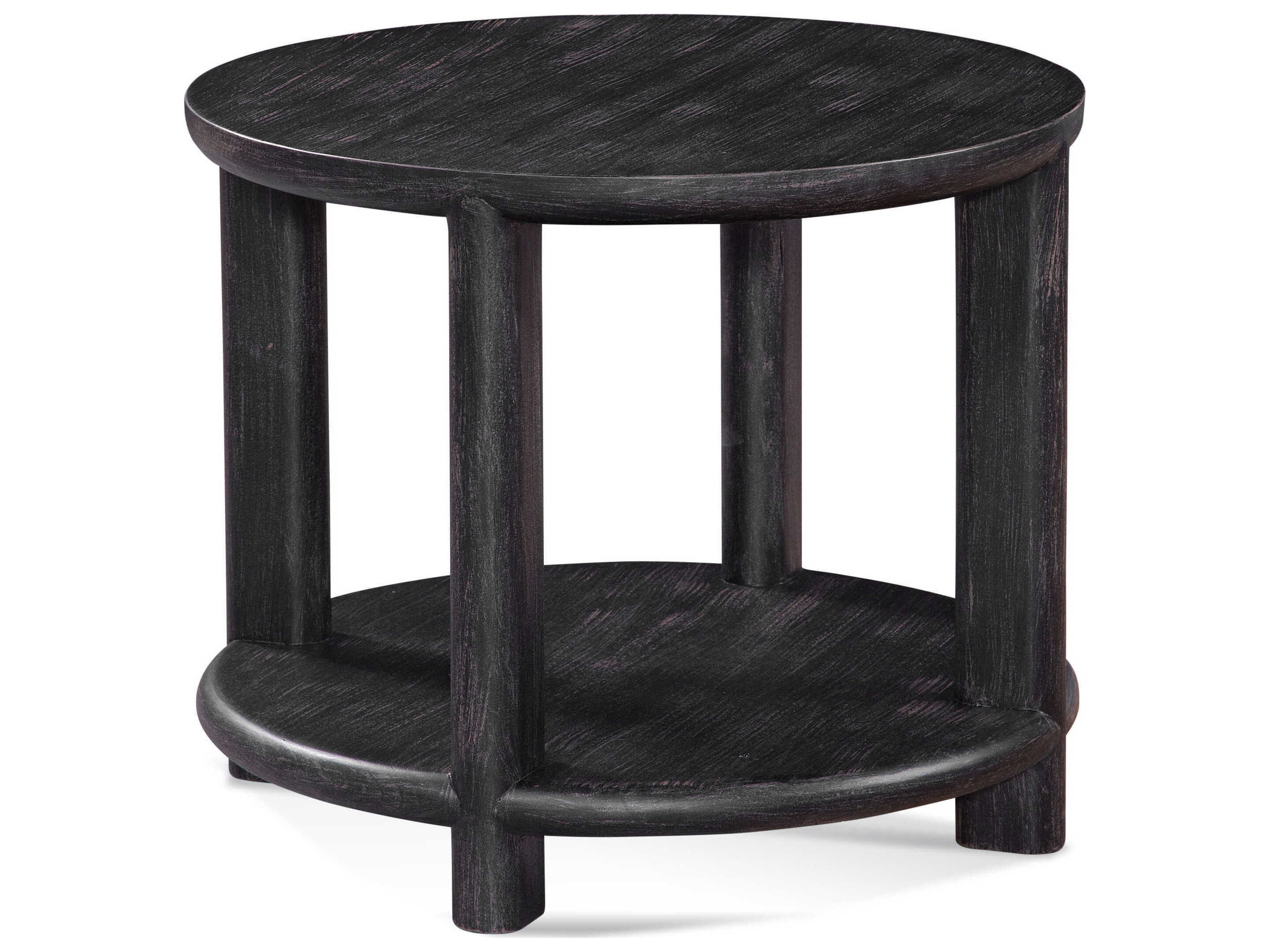 Braxton Culler Lyra Round Wood End Table