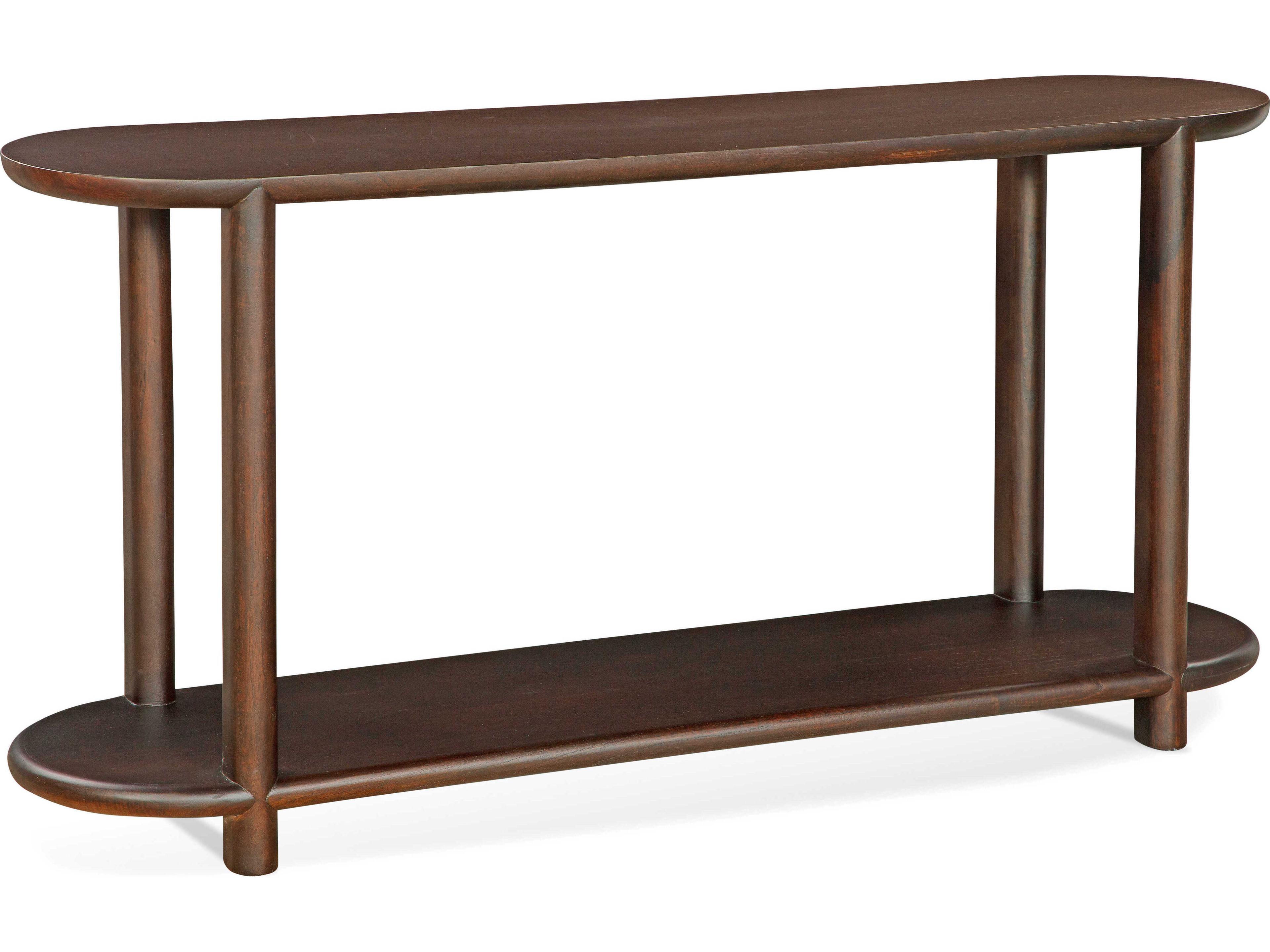 Braxton Culler Lyra Oval Wood Console Table