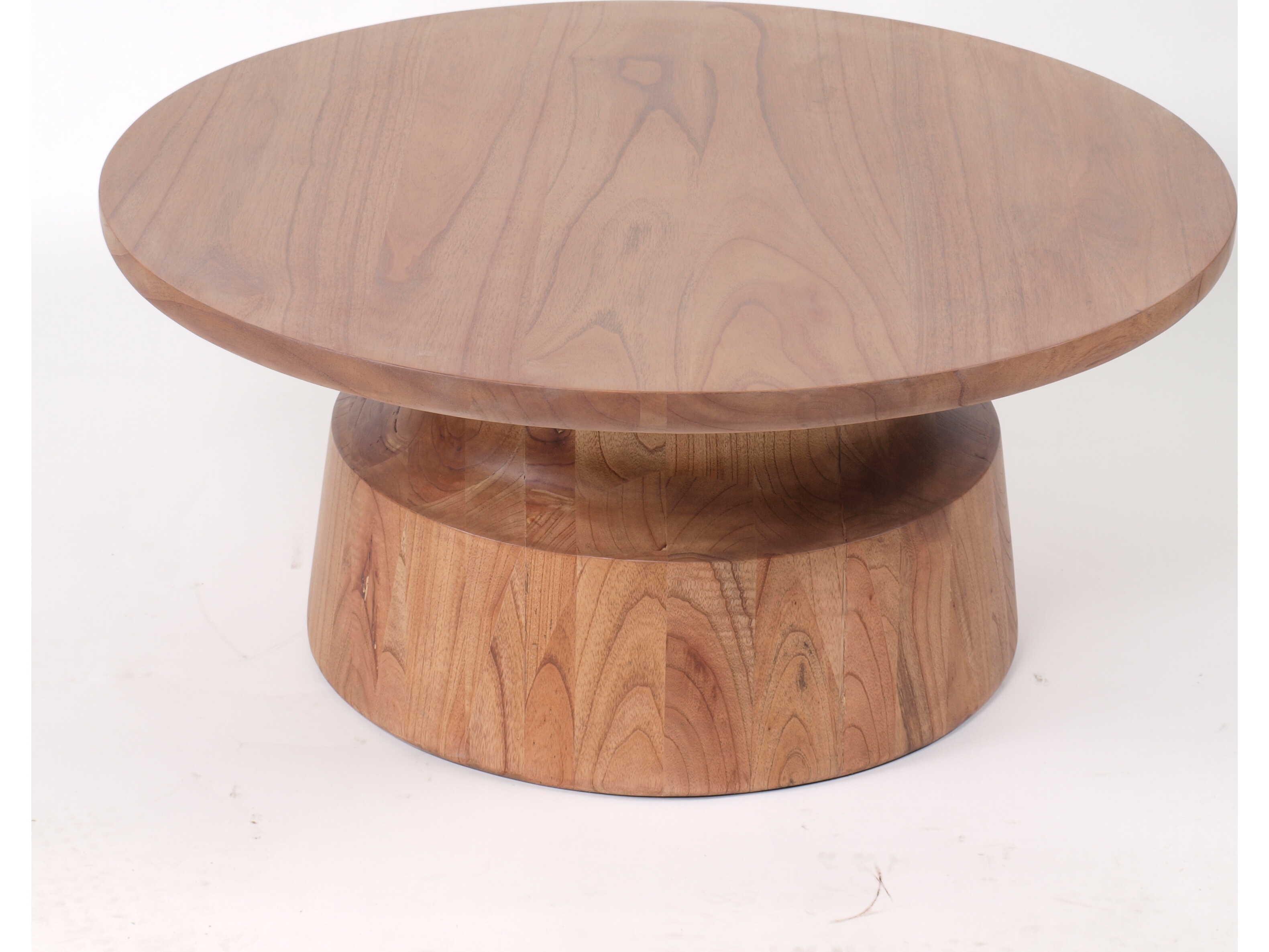Braxton Culler Lempa Round Wood Coffee Table