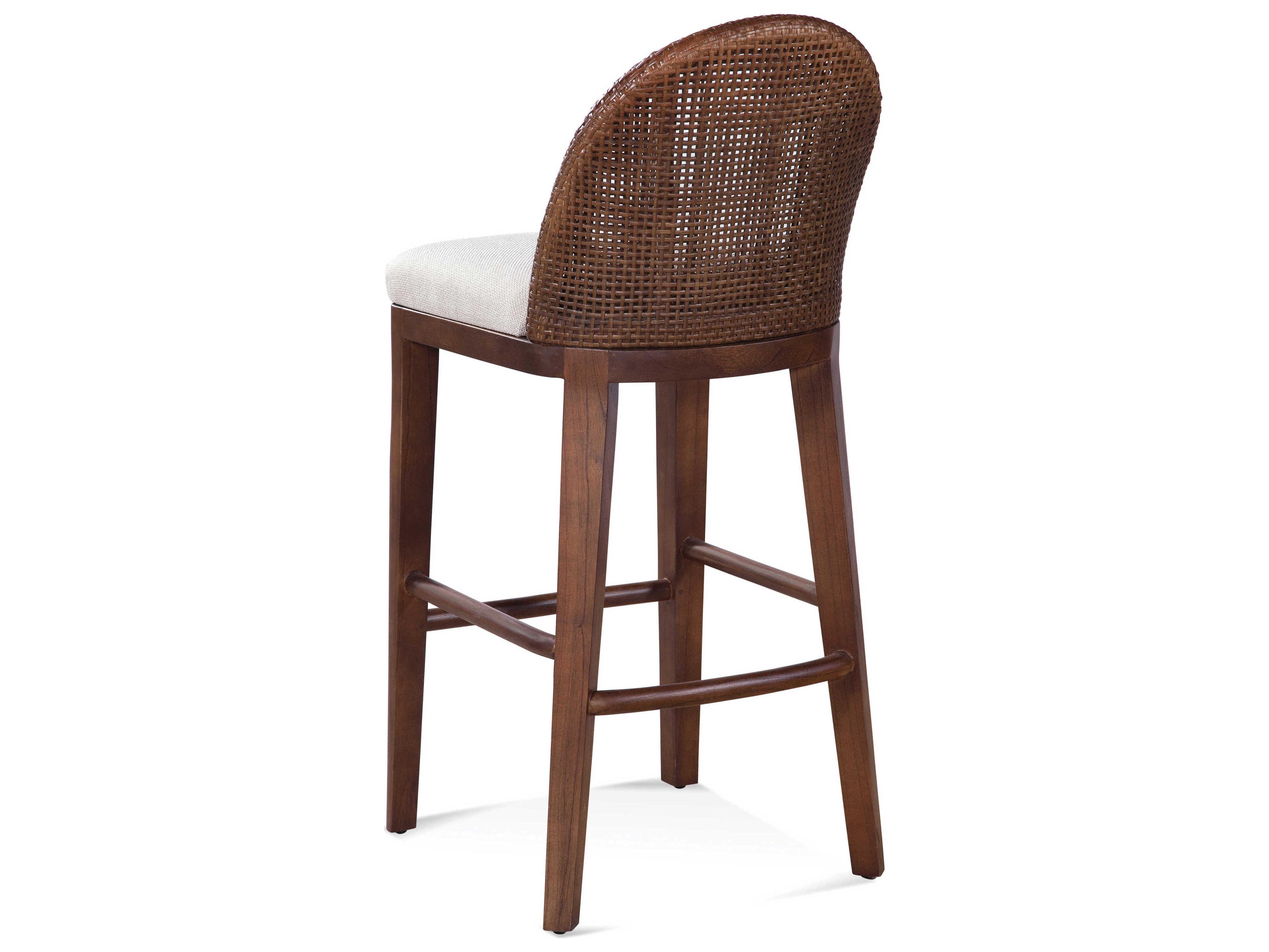 Braxton Culler Lawrence Upholstered Solid Wood Bar Stool