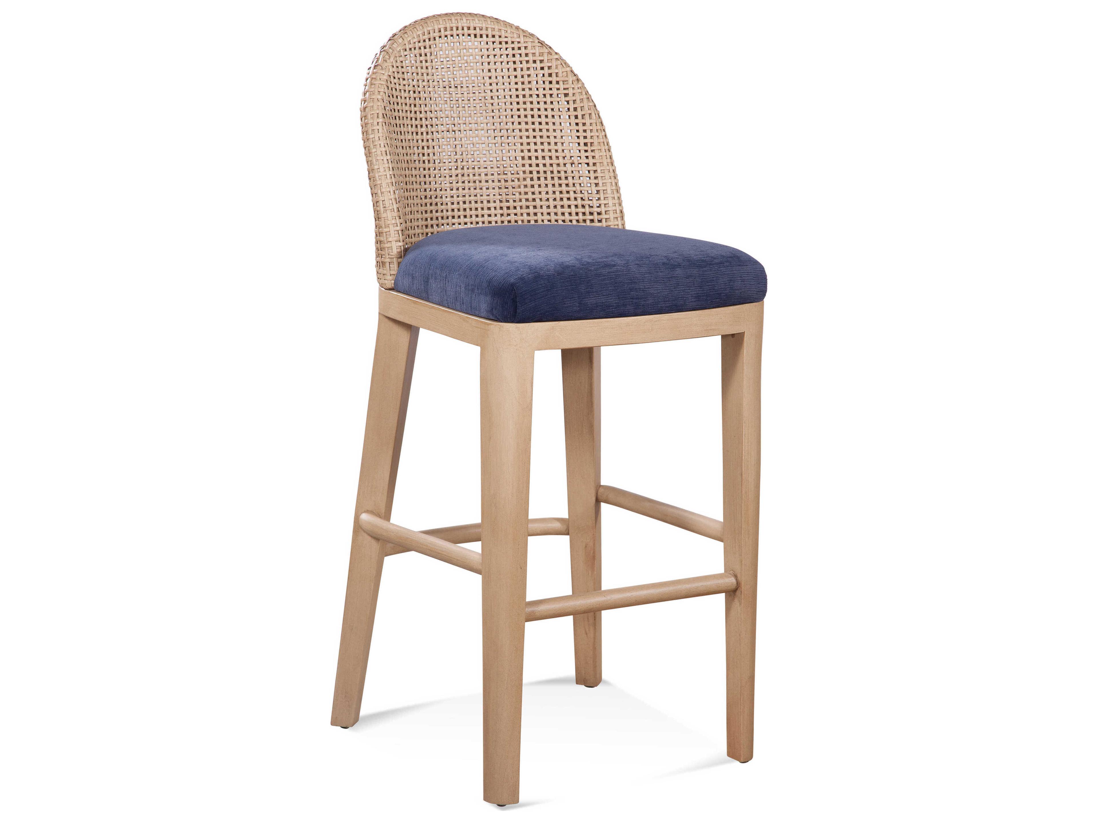 Braxton Culler Lawrence Upholstered Solid Wood Bar Stool