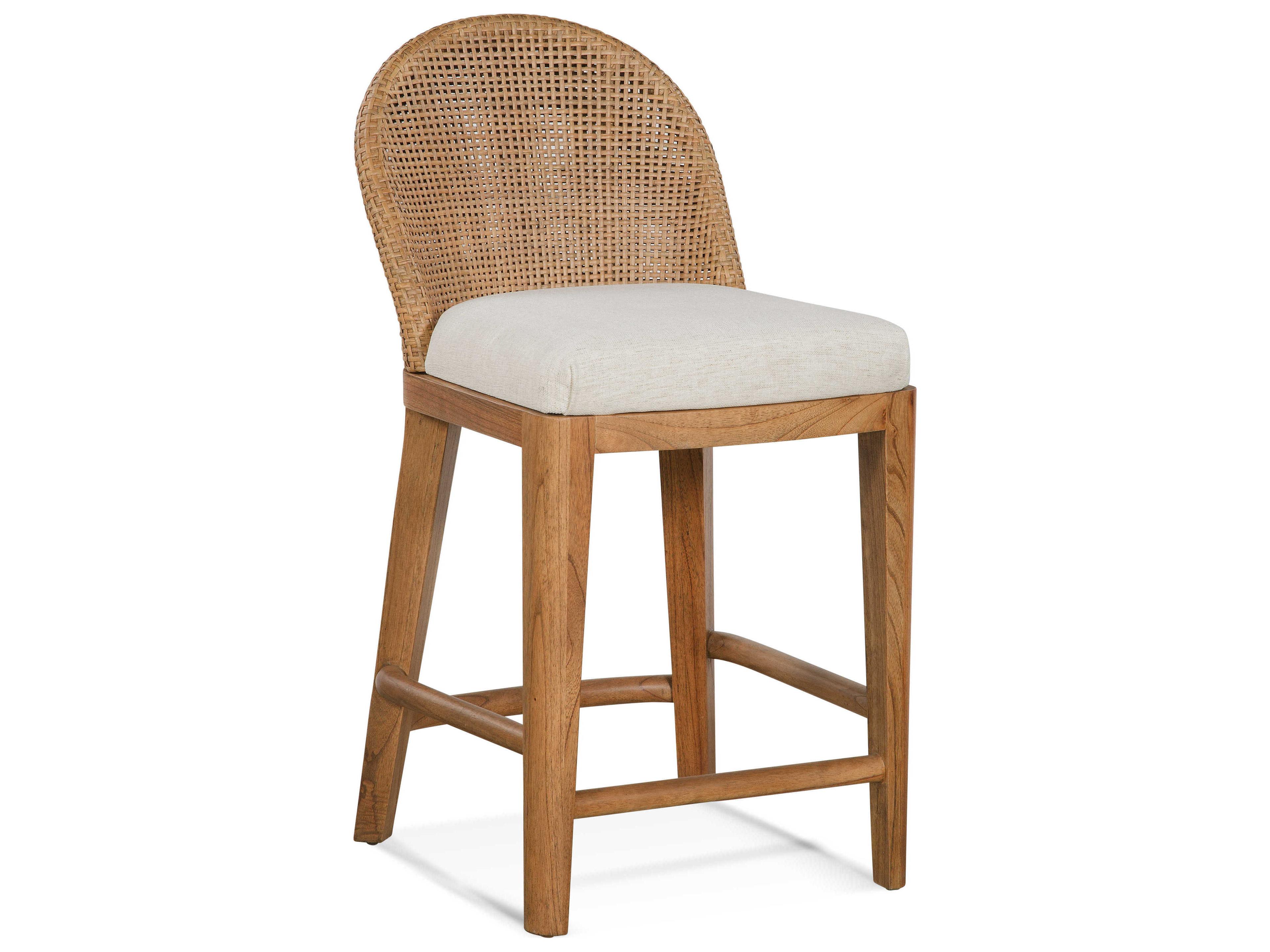 Braxton Culler Lawrence Upholstered Solid Wood Counter Stool