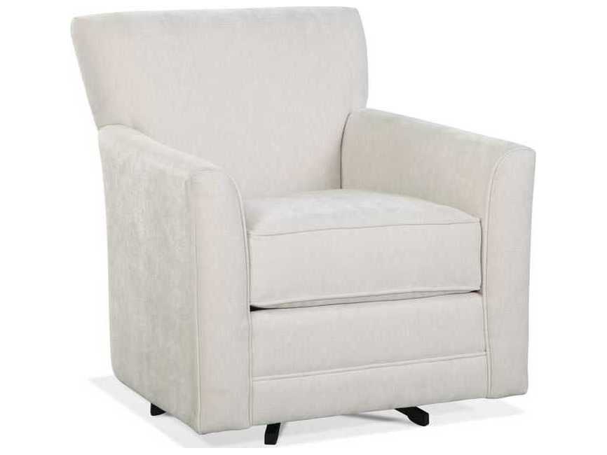 Braxton Culler Buckley Swivel Fabric Accent Chair
