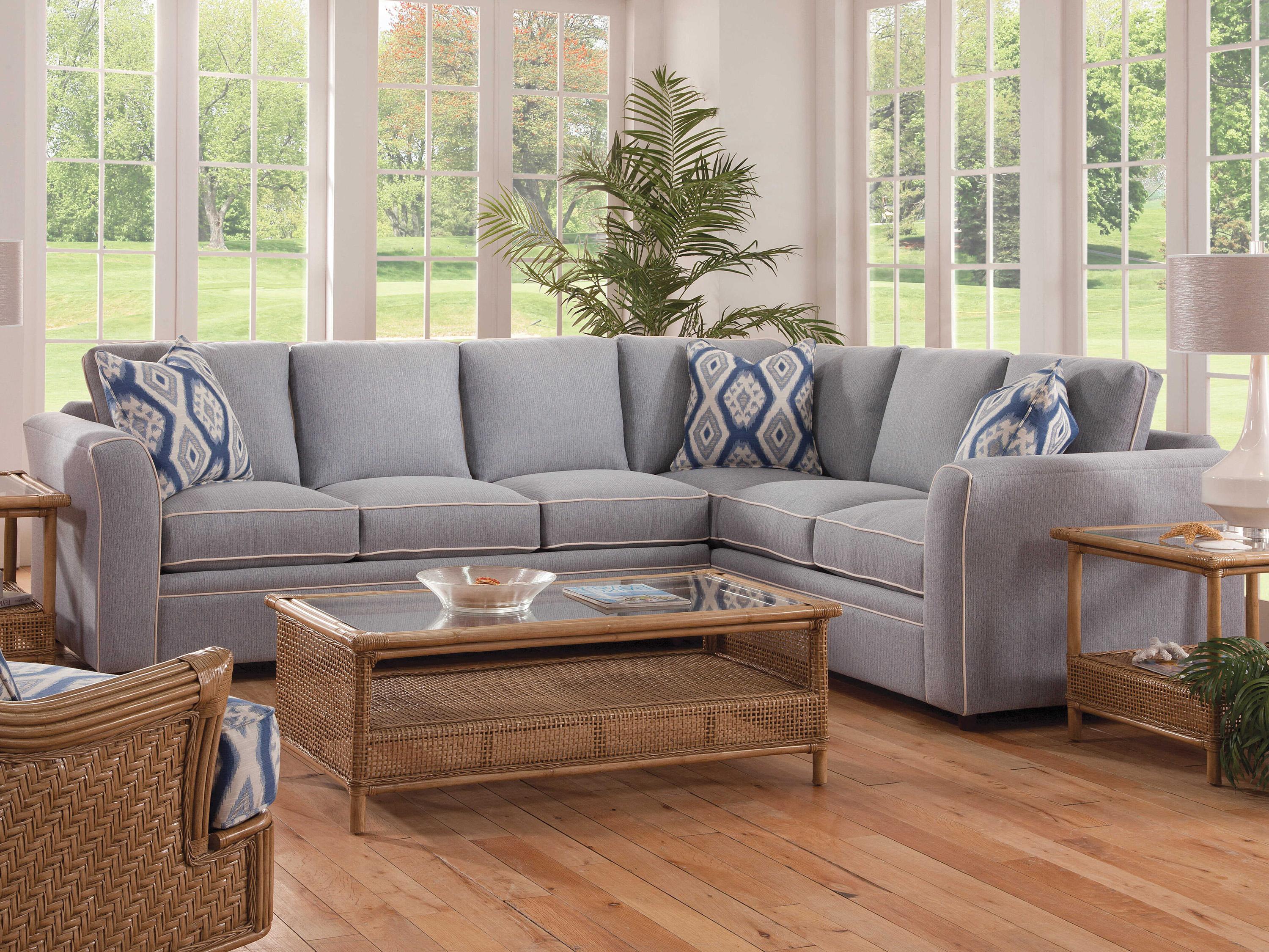 Braxton Culler Northfield Upholstered Sectional Sofa with Sleeper