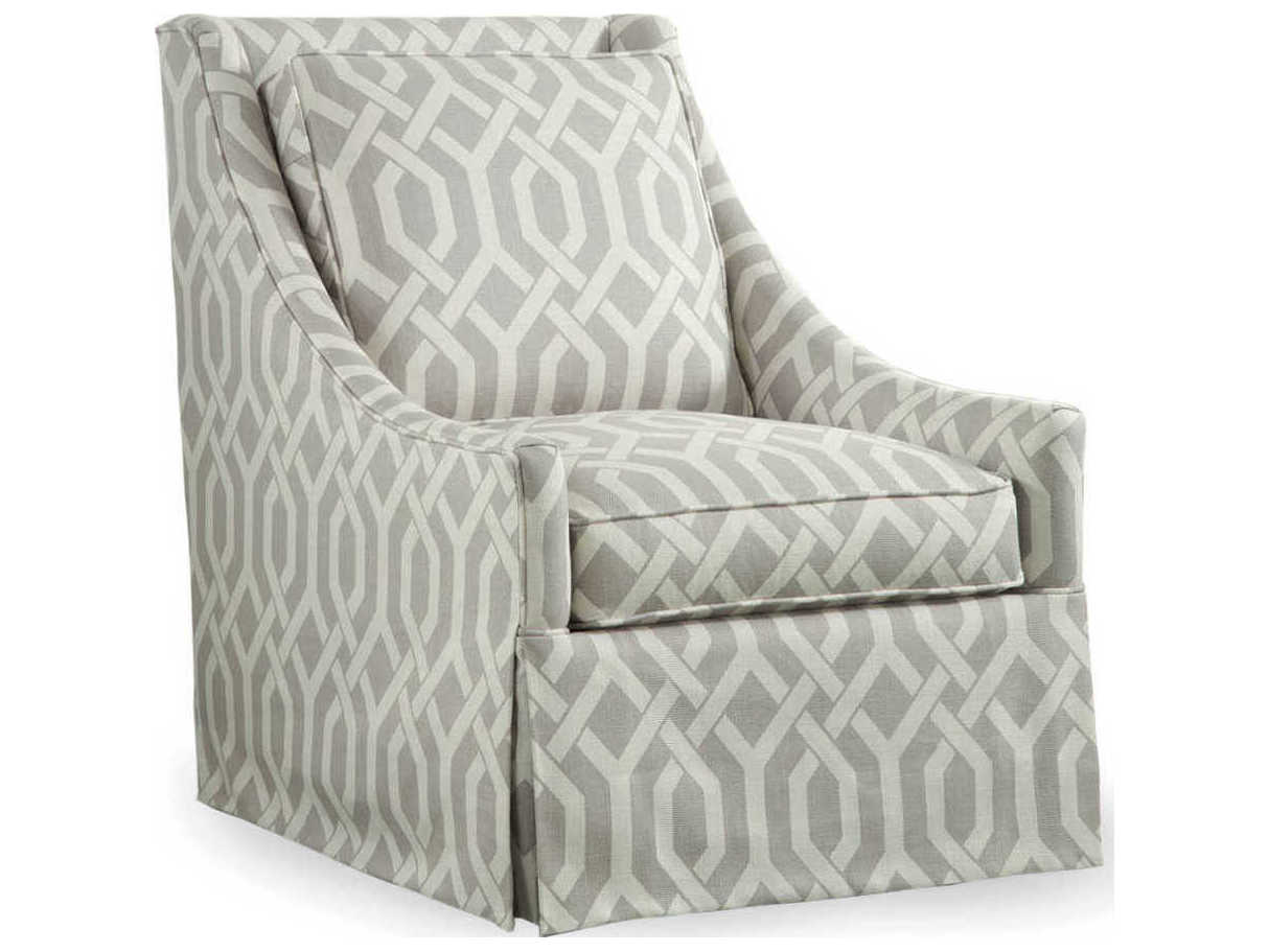 Braxton Culler Teagan Swivel Fabric Accent Chair