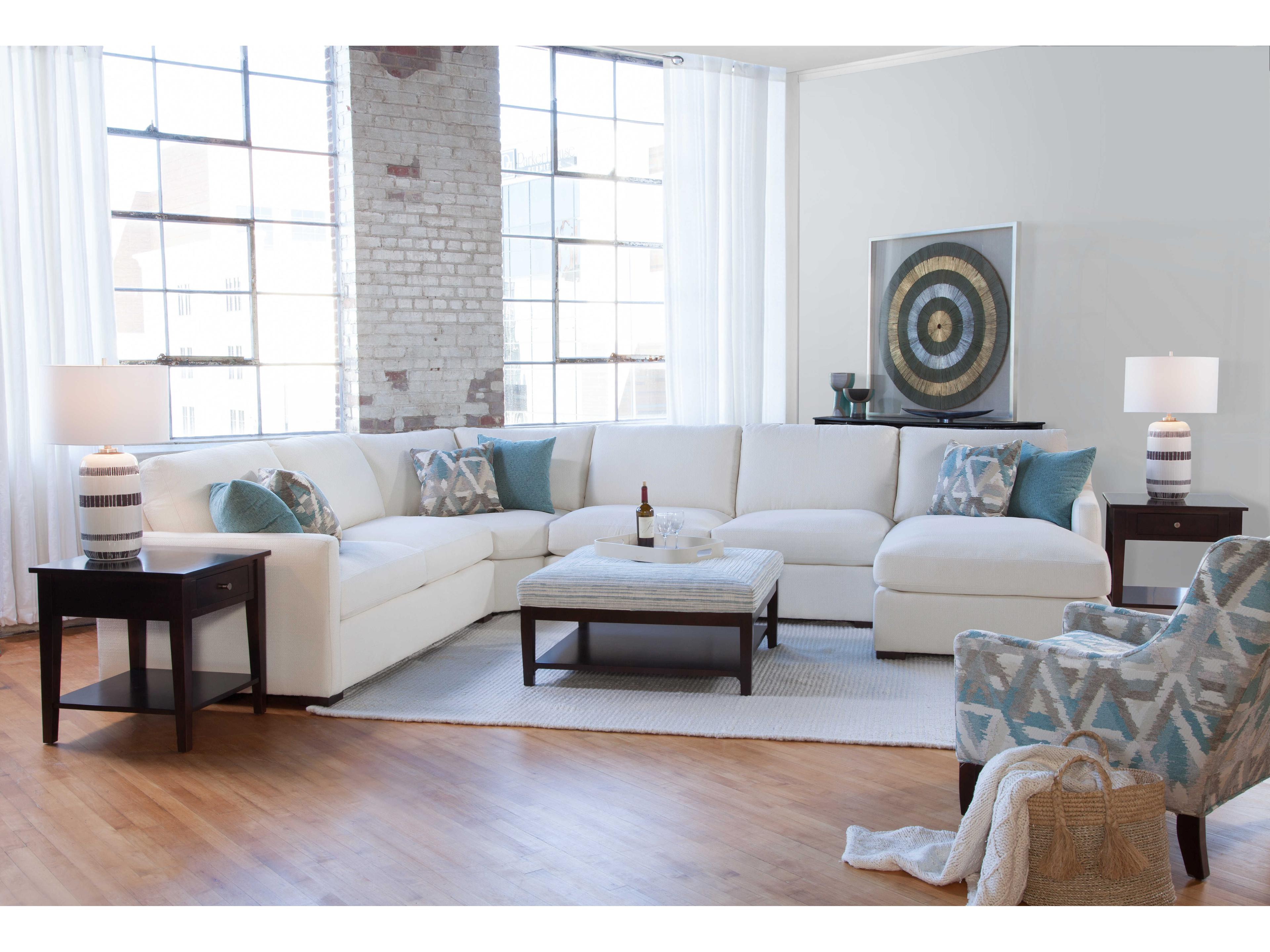 Braxton Culler Bel-Air 5-Piece Upholstered Sectional Sofa