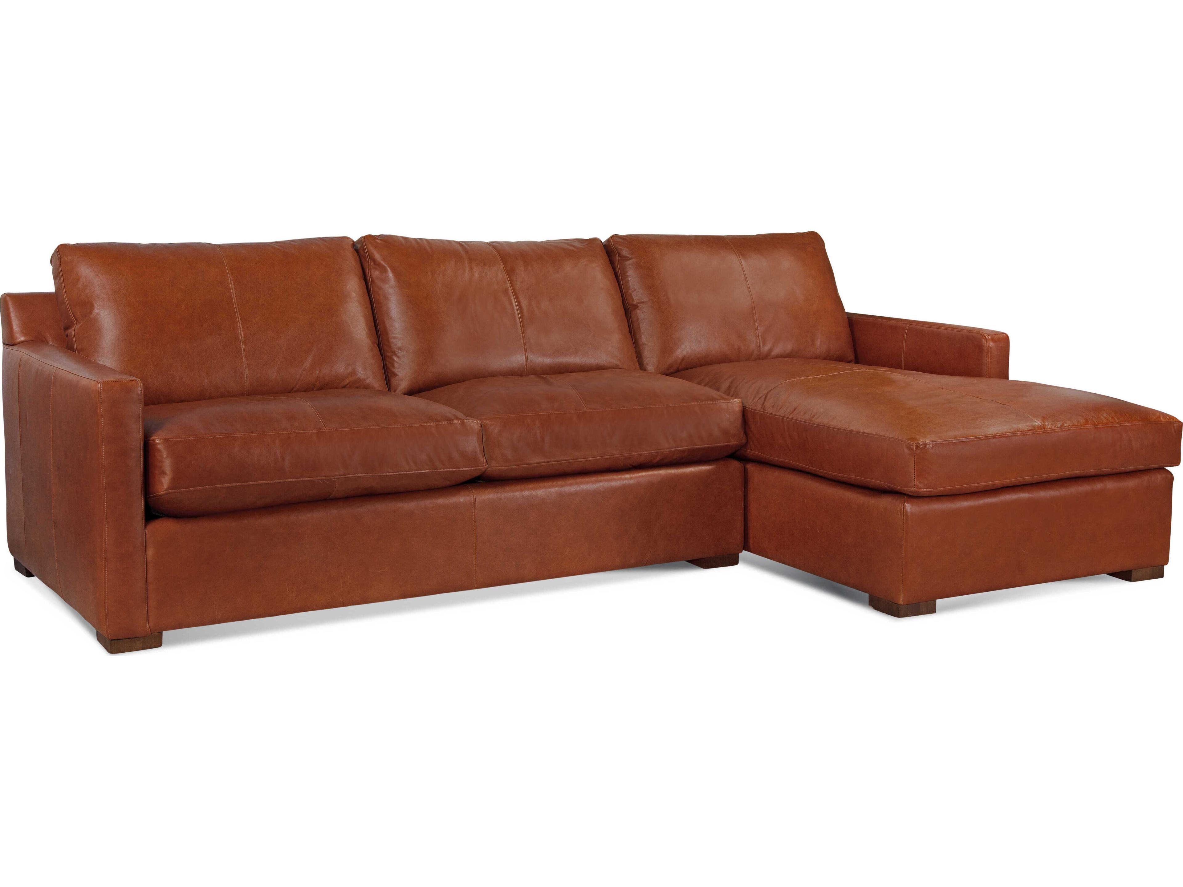 Braxton Culler Bel-air Leather Sectional Sofa