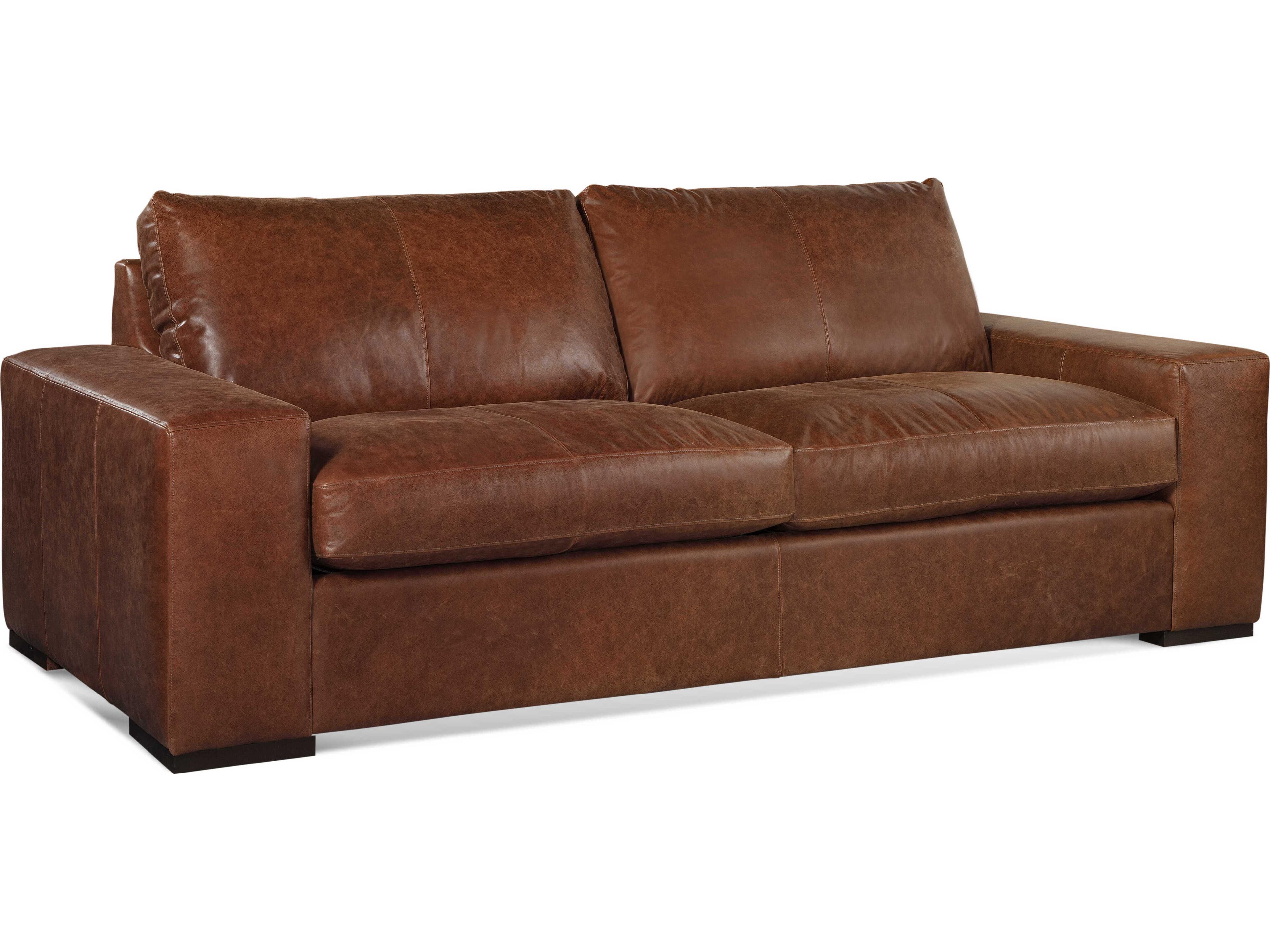 Braxton Culler Memphis Leather Sofa