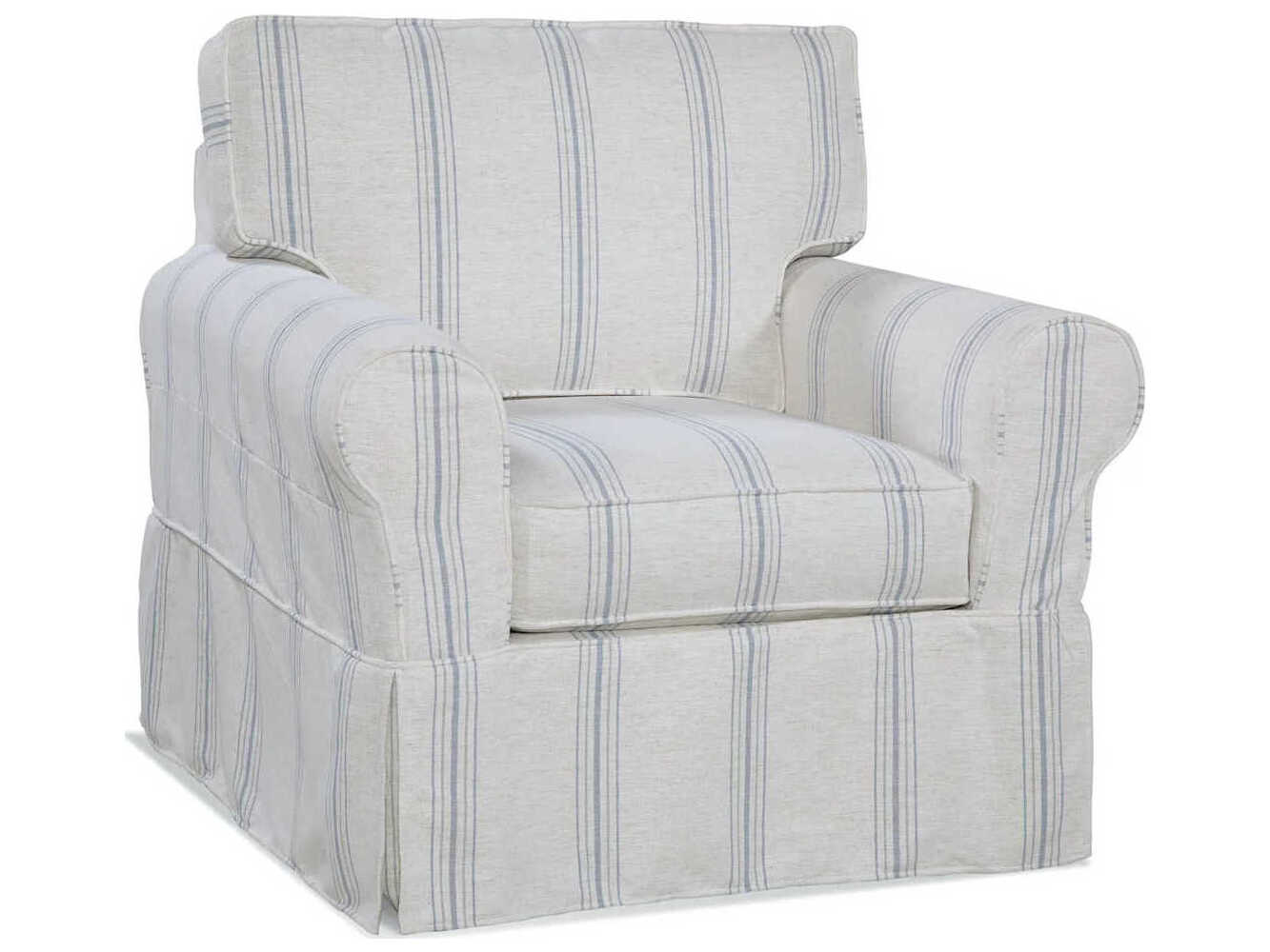 Braxton Culler Bedford Swivel Fabric Accent Chair