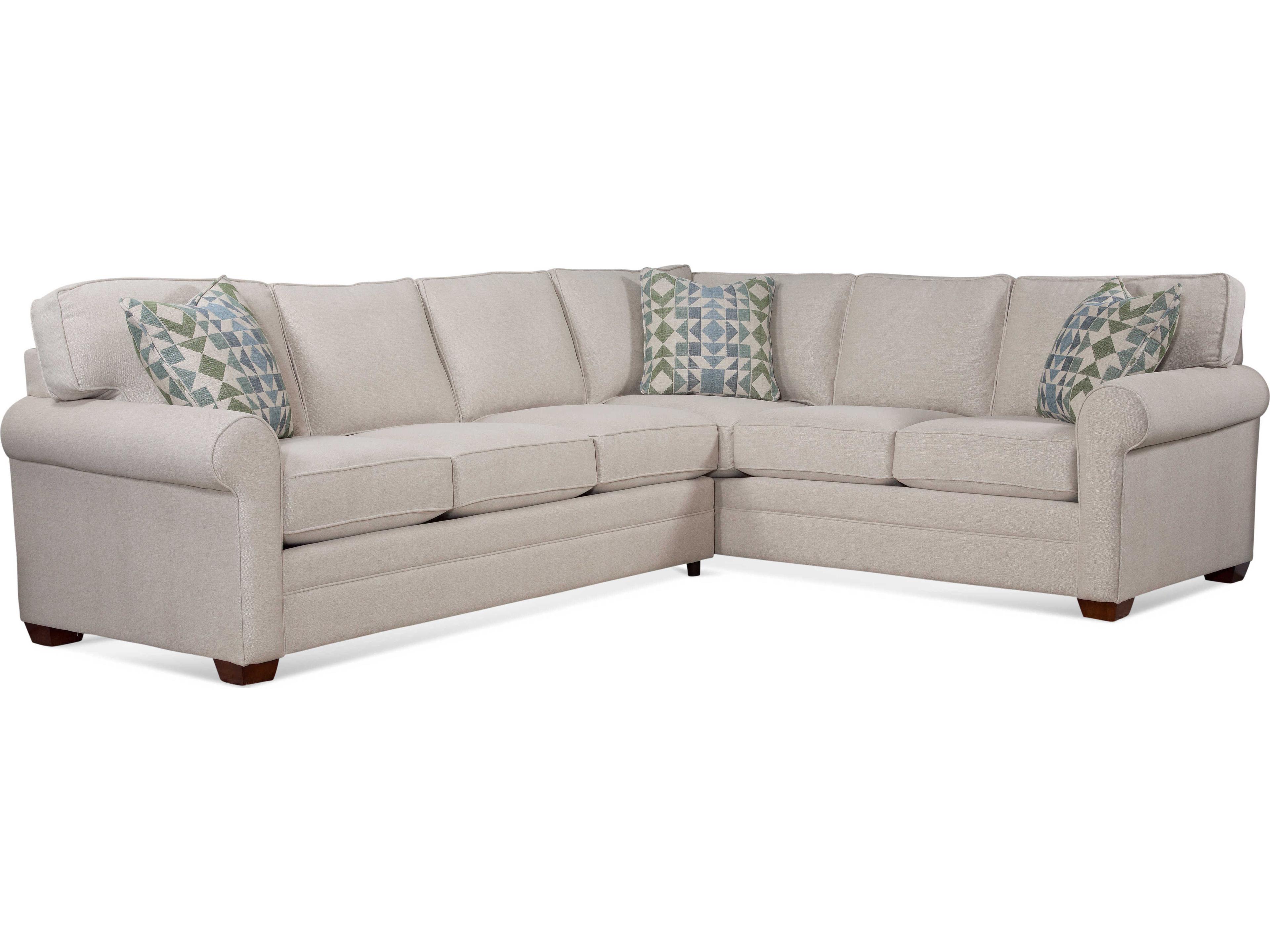Braxton Culler Bedford Upholstered Sectional Sofa with Sleeper