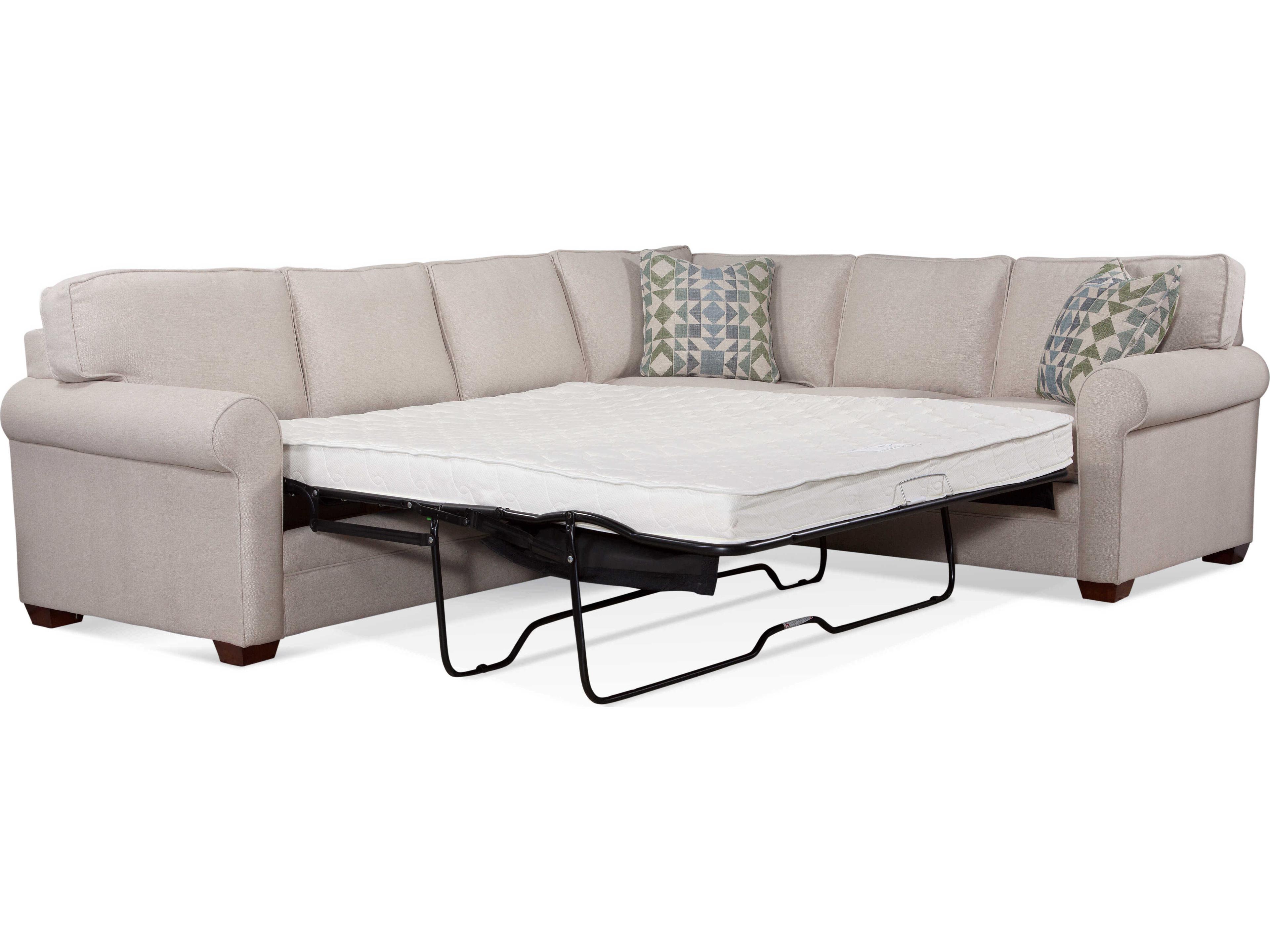 Braxton Culler Bedford Upholstered Sectional Sofa with Sleeper