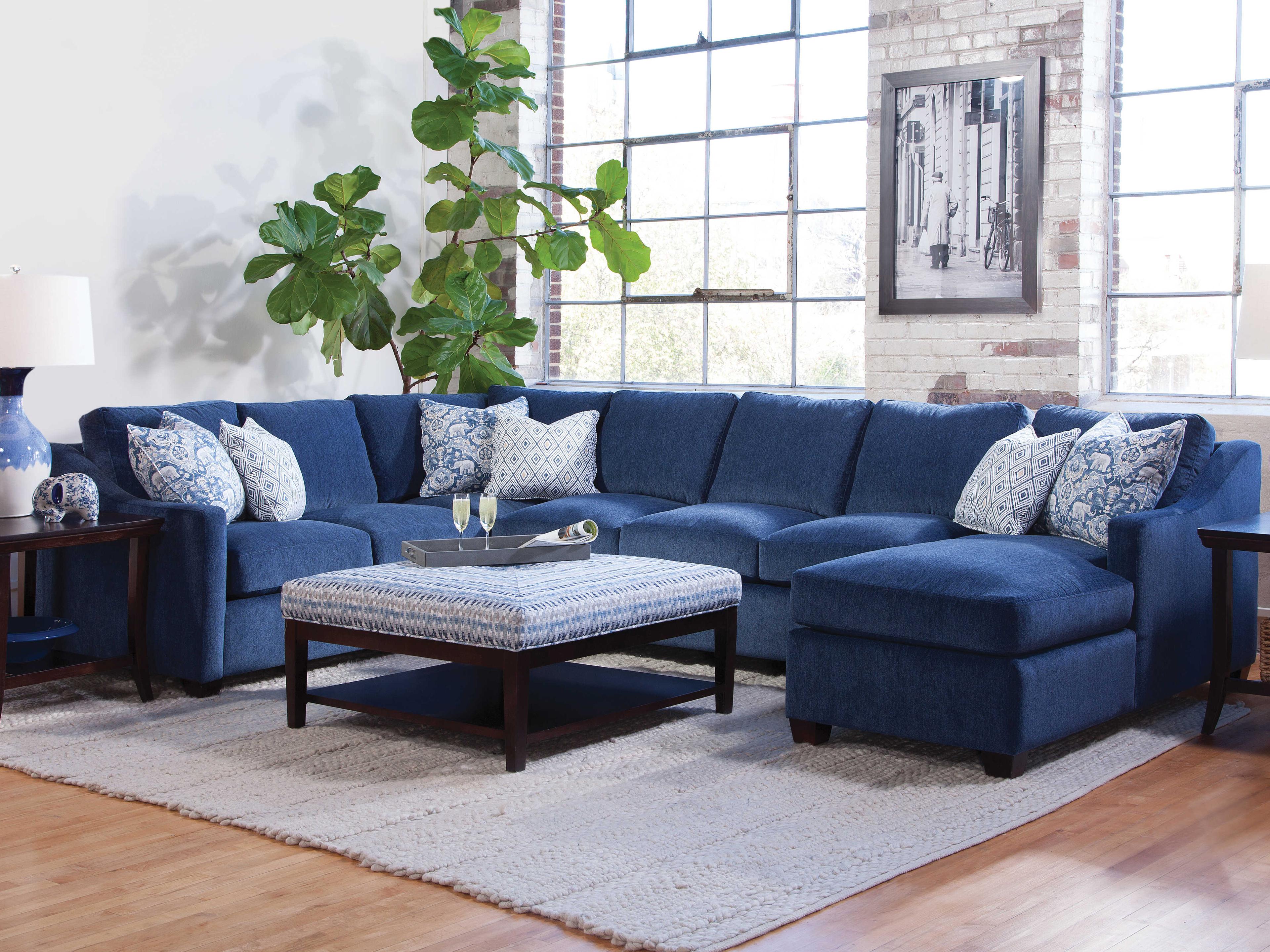Braxton Culler Oliver Upholstered Sectional Sofa