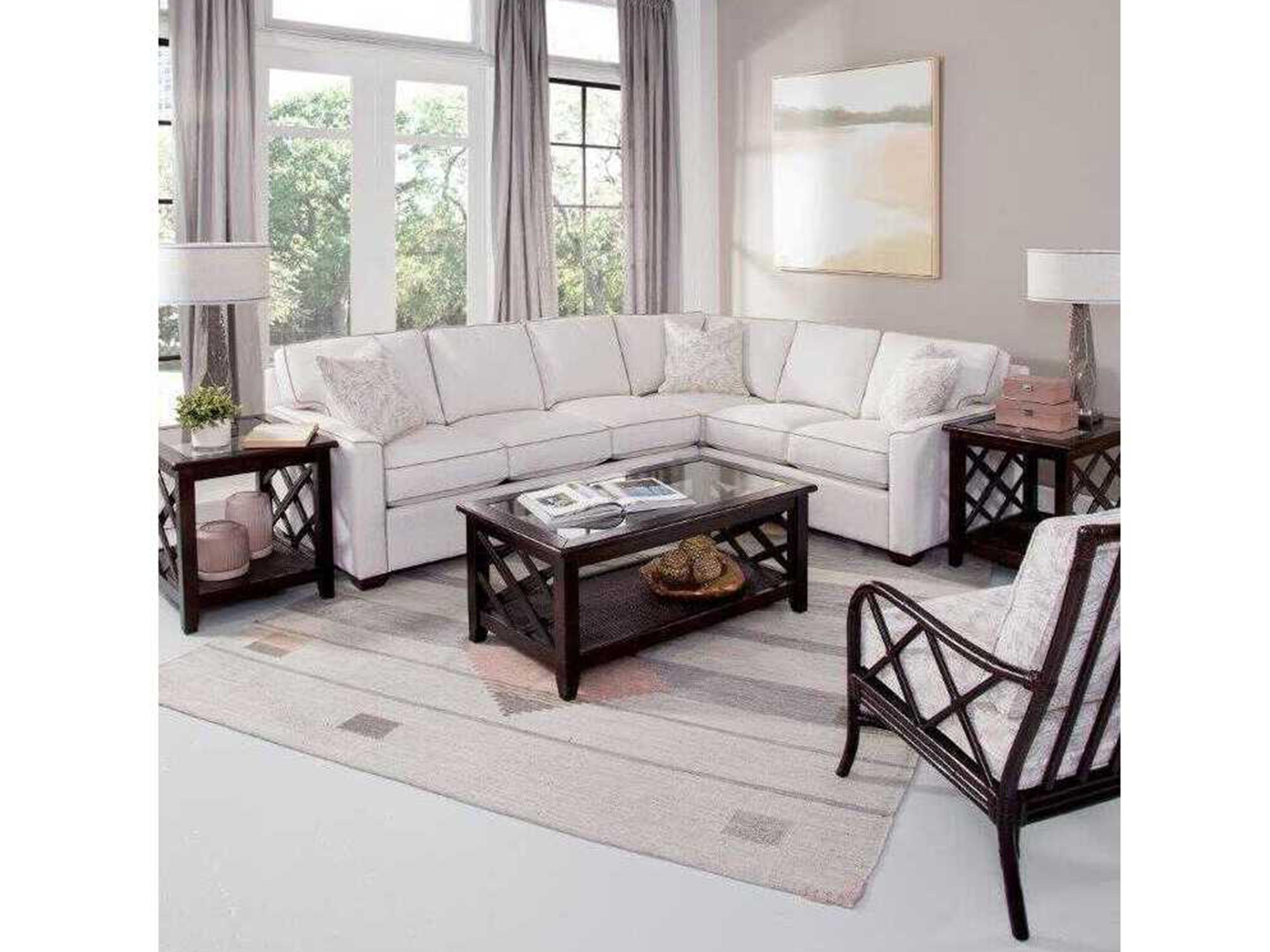 Braxton Culler Easton Upholstered Sectional Sofa with Sleeper