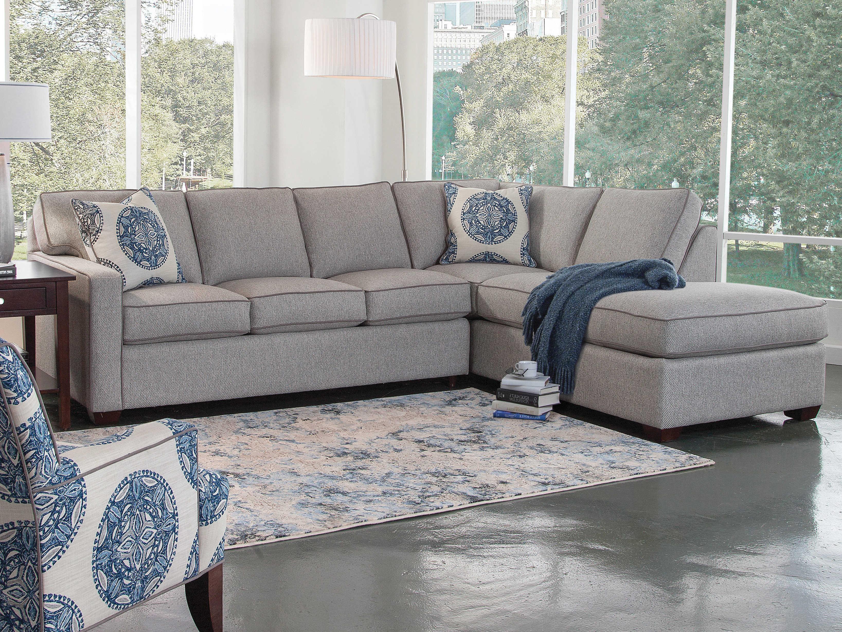 Braxton Culler Gramercy Park 2-Piece Upholstered Sectional Sofa