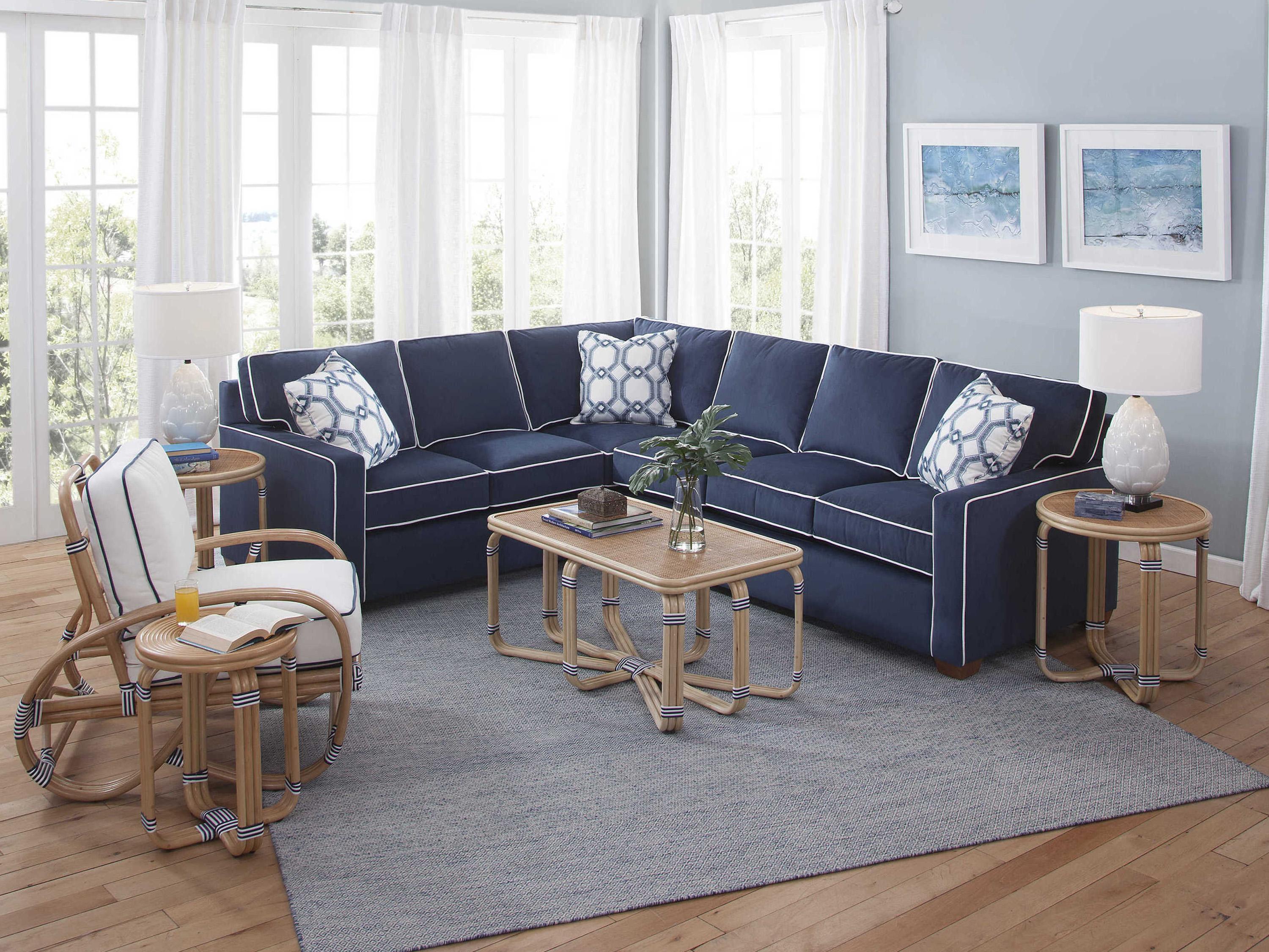 Braxton Culler Gramercy Park Upholstered Sectional Sofa with Sleeper