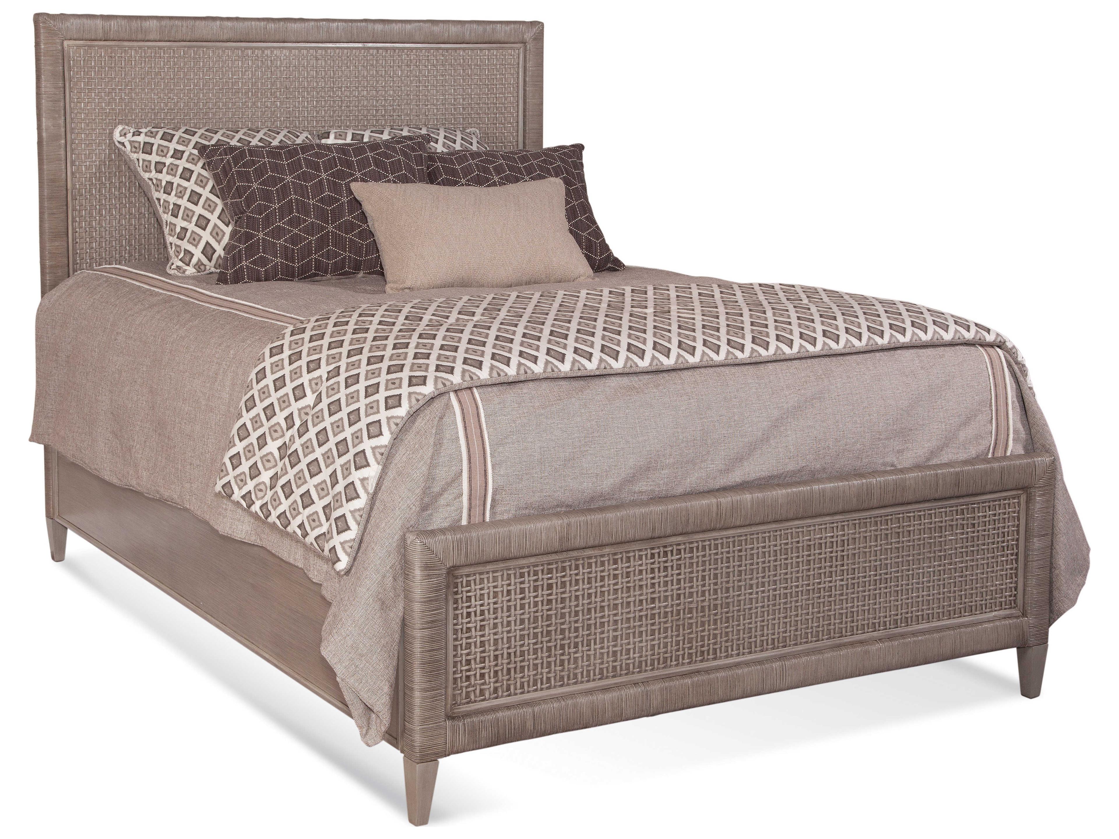 Braxton Culler Naples Gray Hardwood Wood King Panel Bed