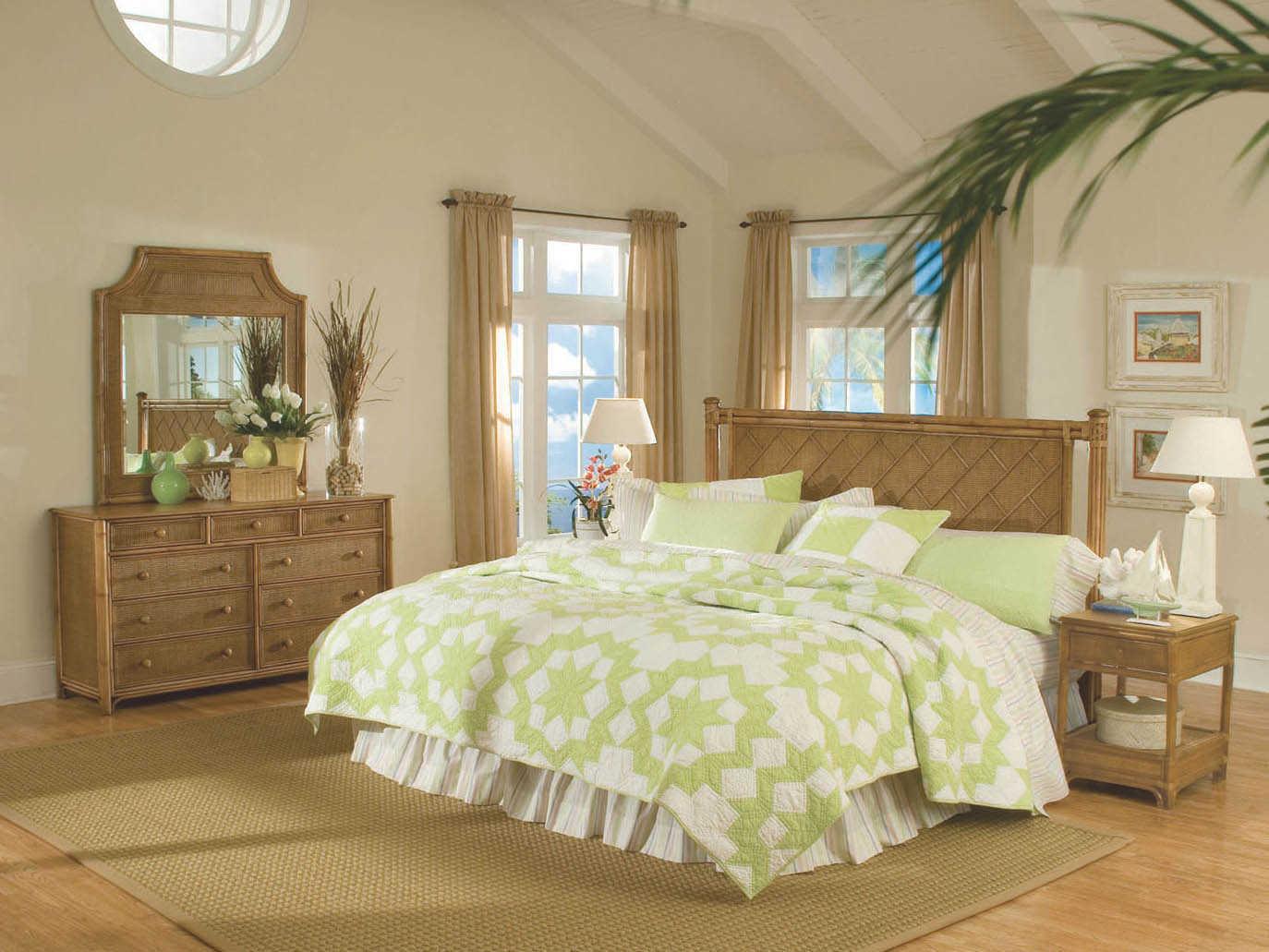 Braxton Culler Summer Retreat 1-Drawer Brown Hardwood Nightstand