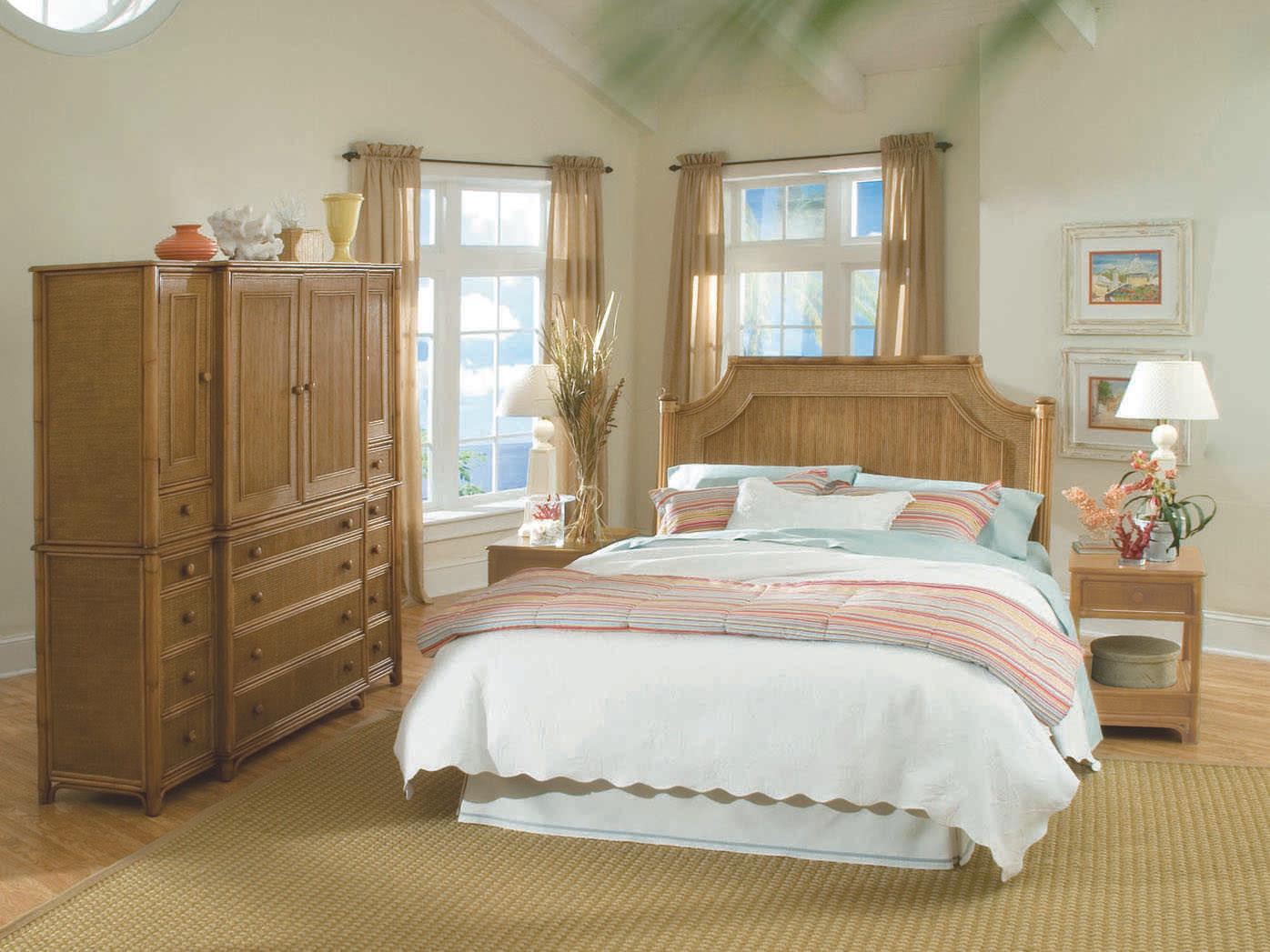 Braxton Culler Summer Retreat 1-Drawer Brown Hardwood Nightstand