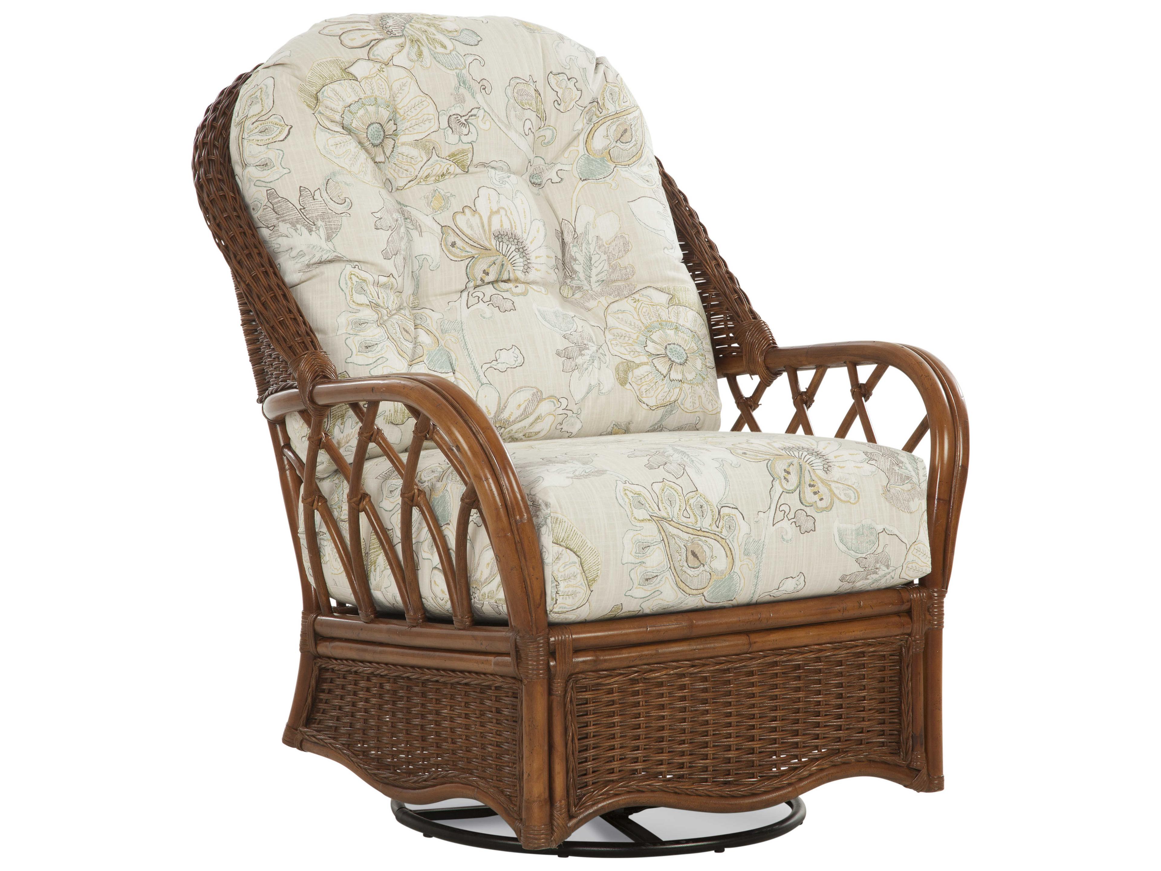 Braxton Culler Everglade Glider Swivel Fabric Accent Chair