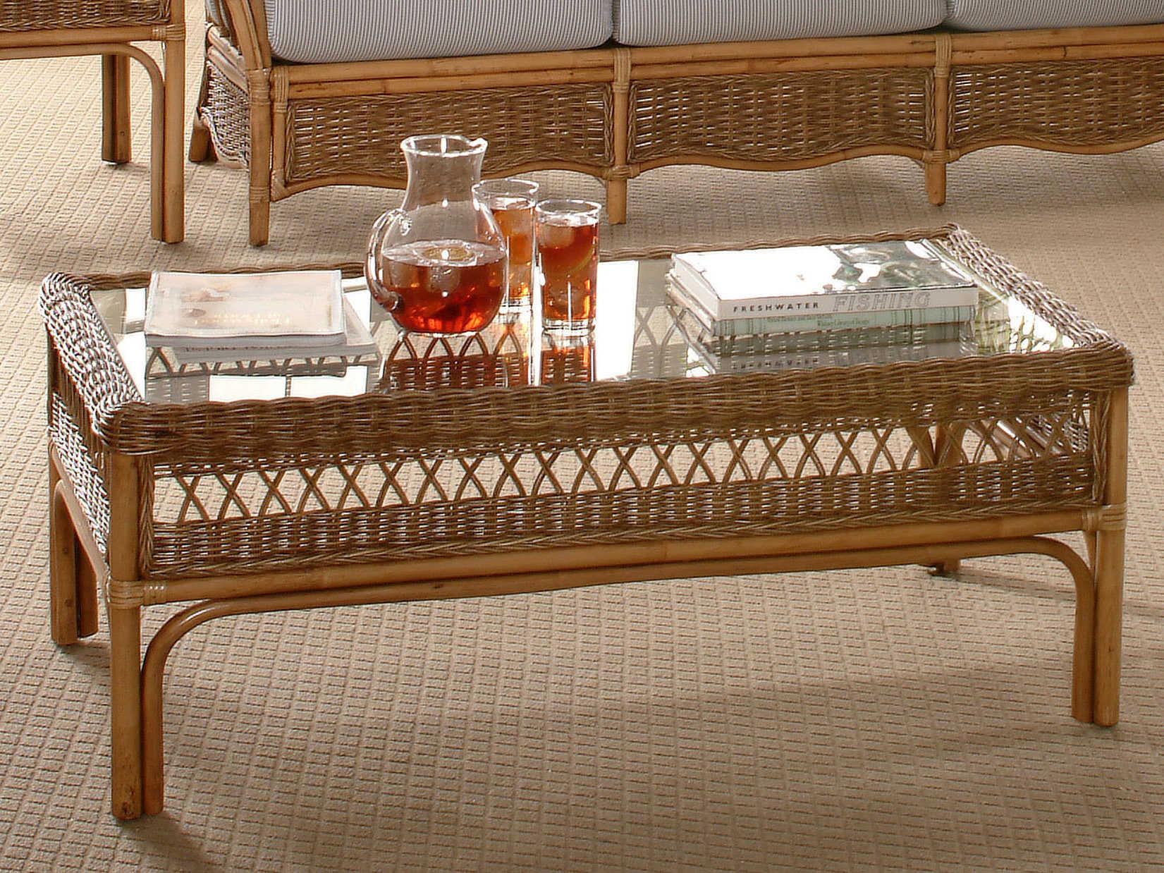 Braxton Culler Nassau Rectangular Glass Coffee Table