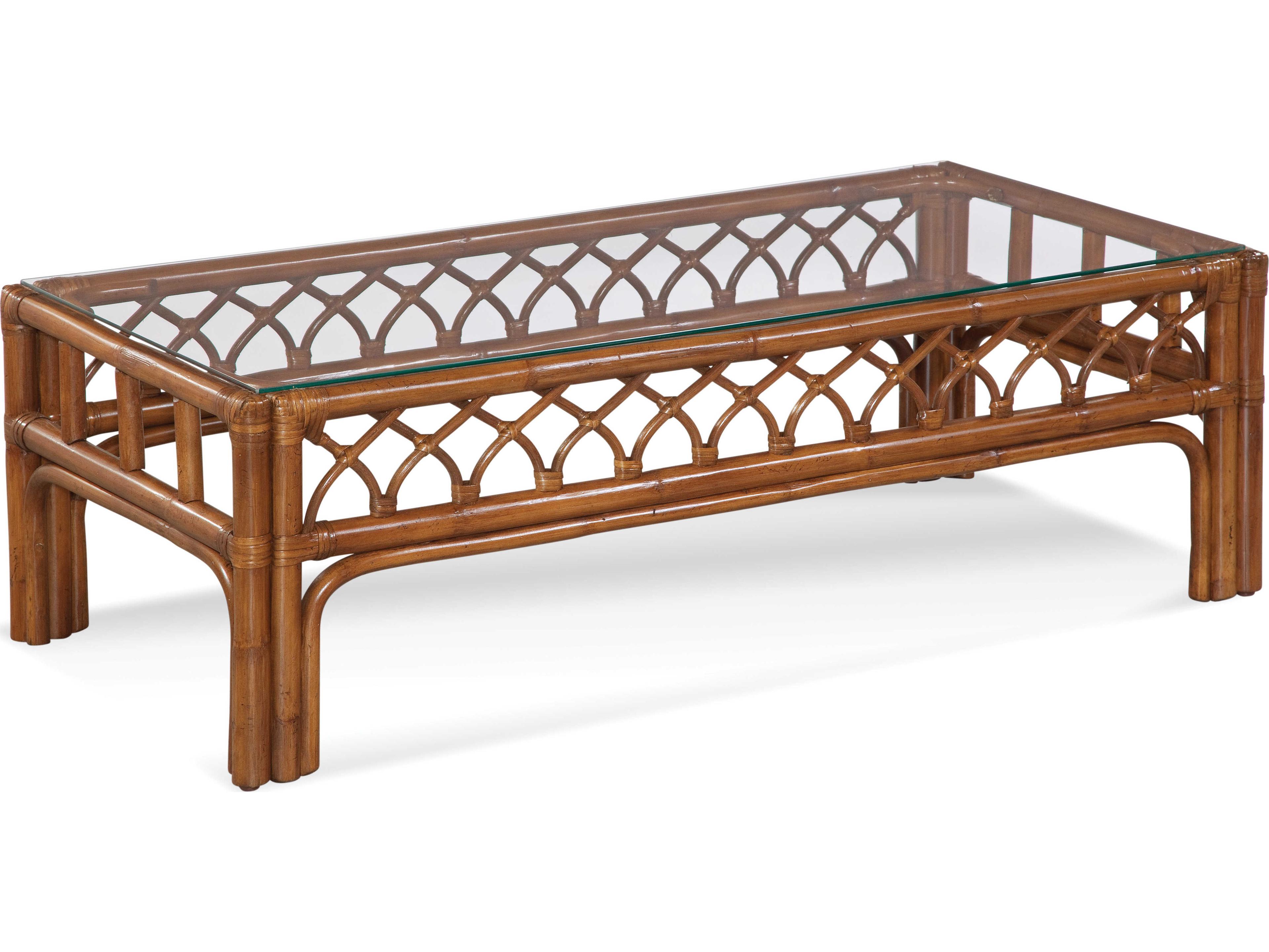 Braxton Culler Edgewater Rectangular Glass Coffee Table