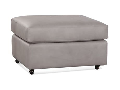 Leather Ottoman