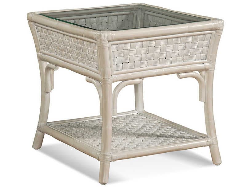 Braxton Culler Boca Square Glass End Table