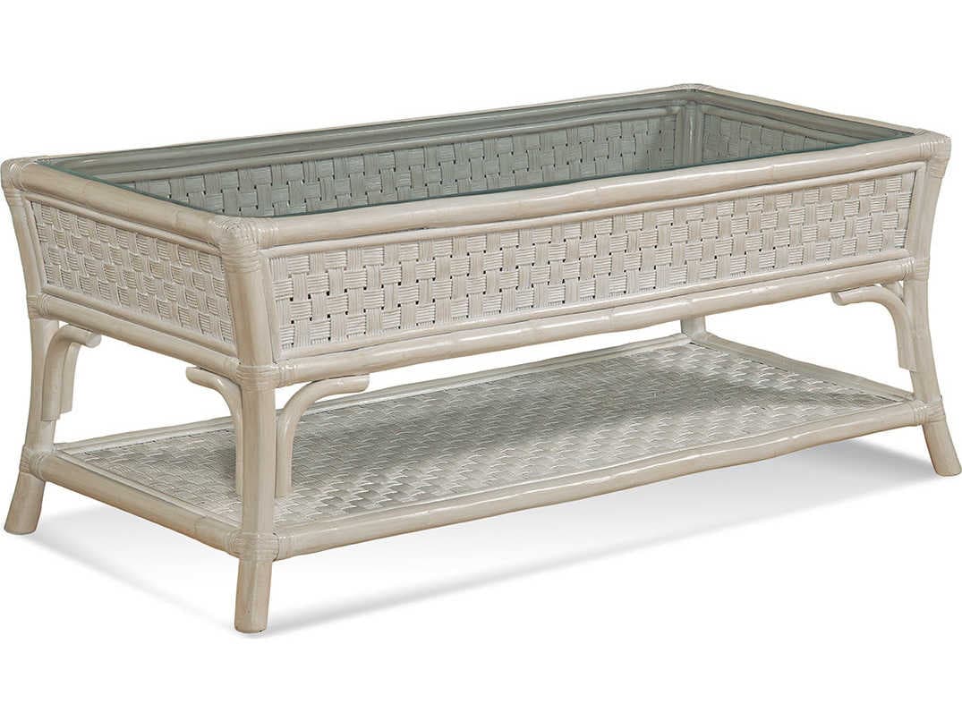 Braxton Culler Boca Rectangular Glass Coffee Table