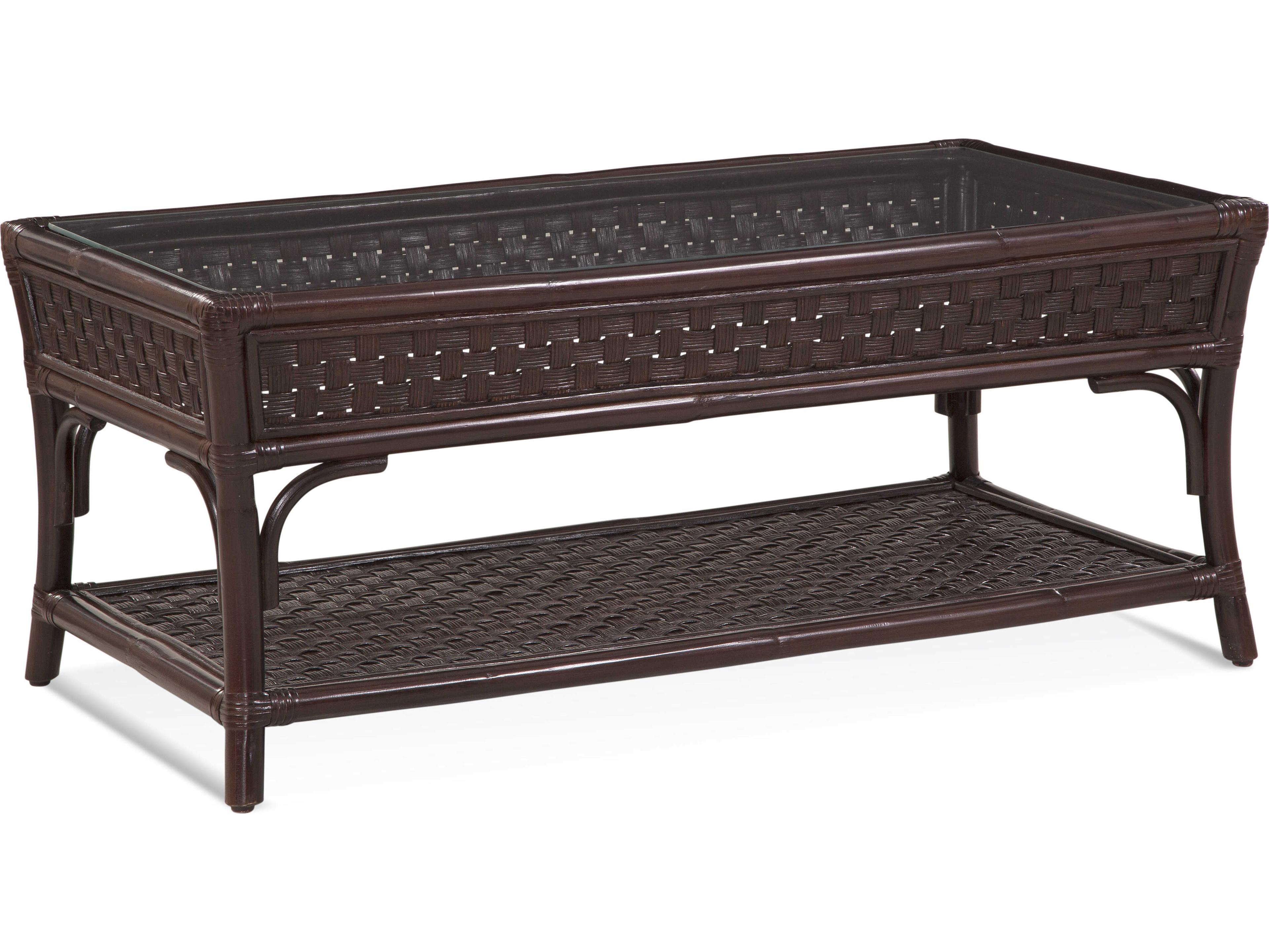 Braxton Culler Boca Rectangular Glass Coffee Table