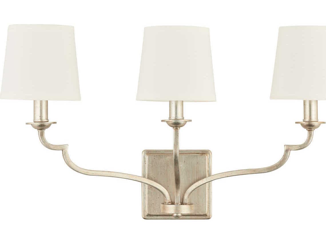 Capital Lighting Ophelia 3-Light Winter Gold Vanity Light