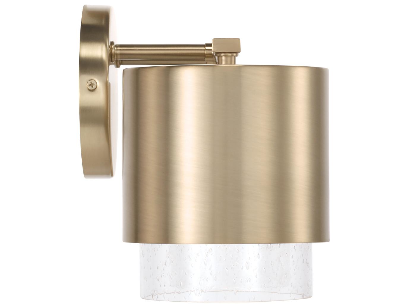 Capital Lighting Weller 2-Light Matte Brass Vanity Light