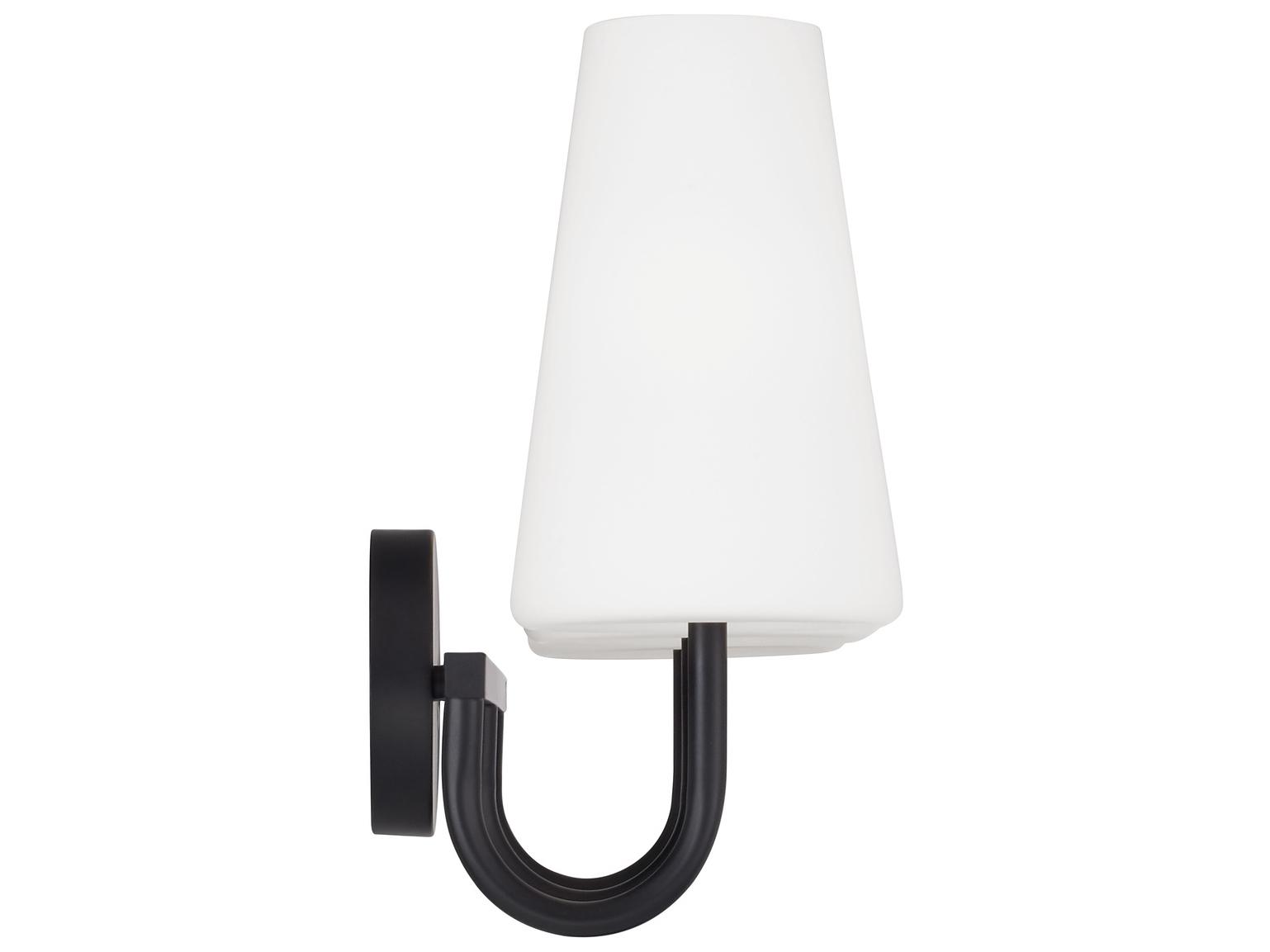 Capital Lighting Averitt 3-Light Matte Black Vanity Light