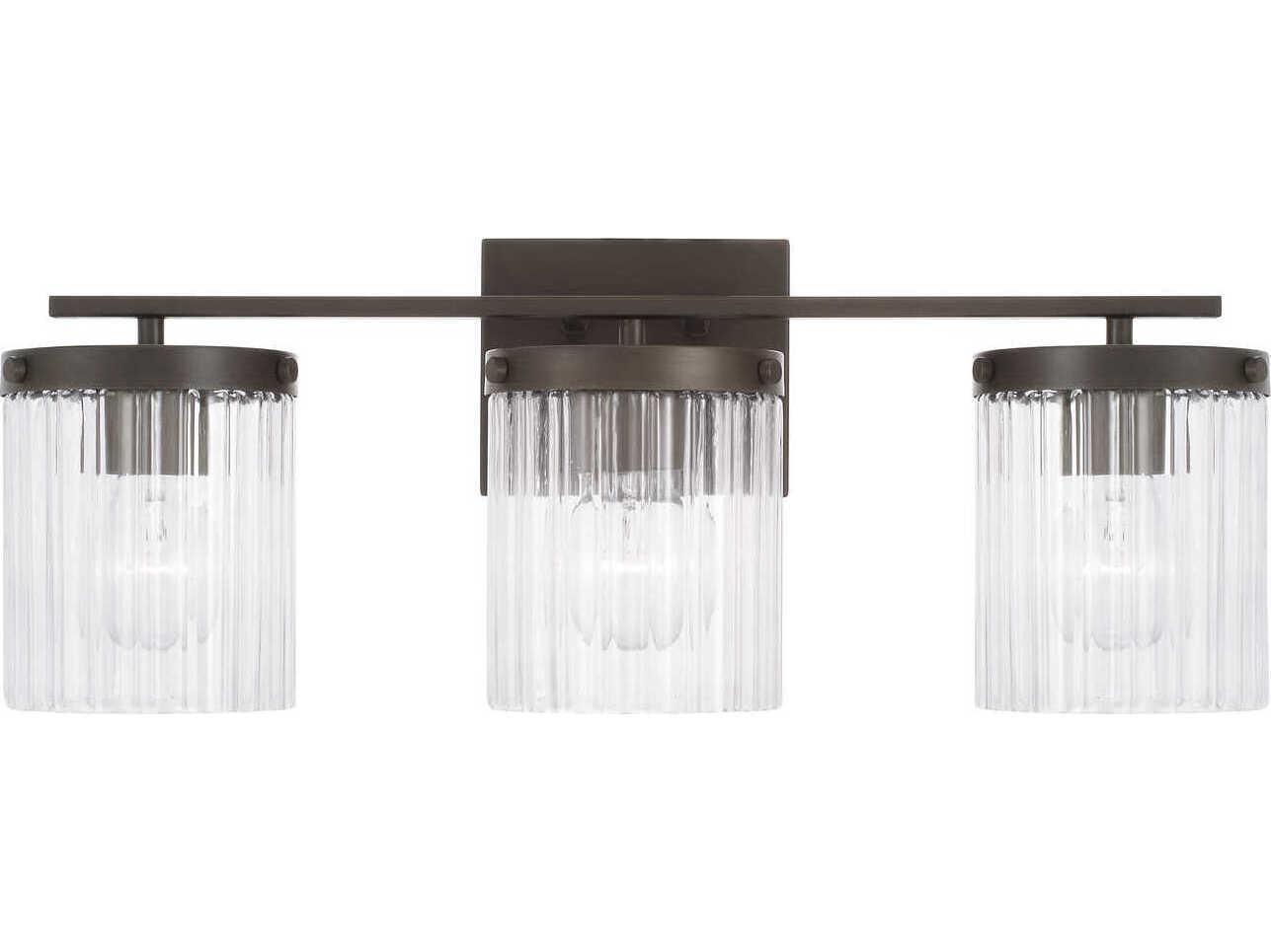 Capital Lighting Vaughn 3-Light Oil Rubbed Bronze Vanity Light