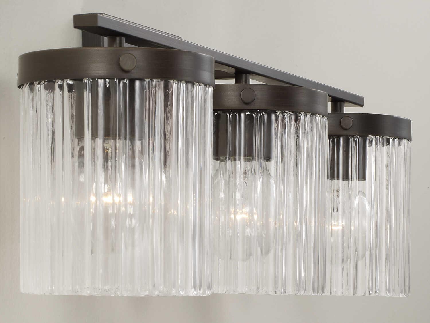 Capital Lighting Vaughn 3-Light Oil Rubbed Bronze Vanity Light