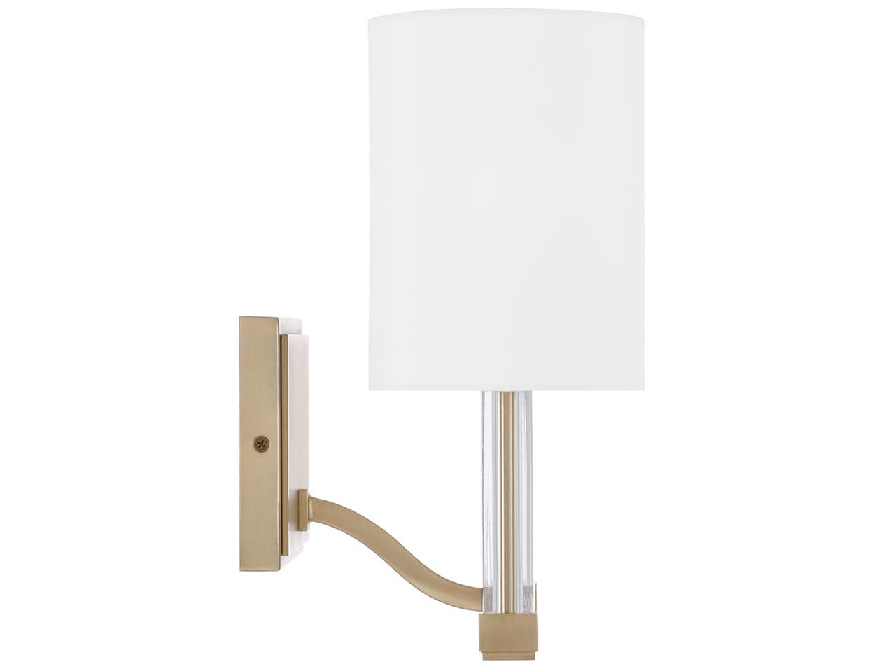 Capital Lighting Ingrid 3-Light Matte Brass Vanity Light