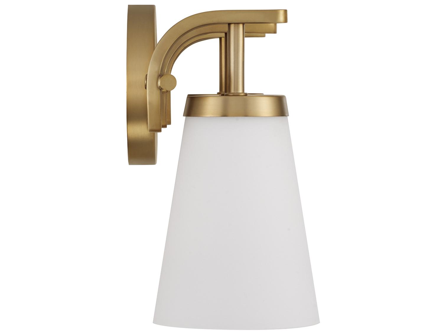 Capital Lighting Drake 3-light Aged Brass Vanity Light