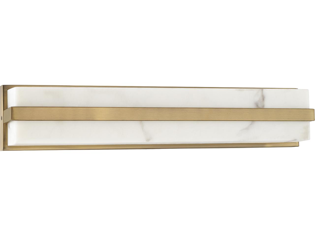 Capital Lighting Noah 1-light Aged Brass Vanity Light