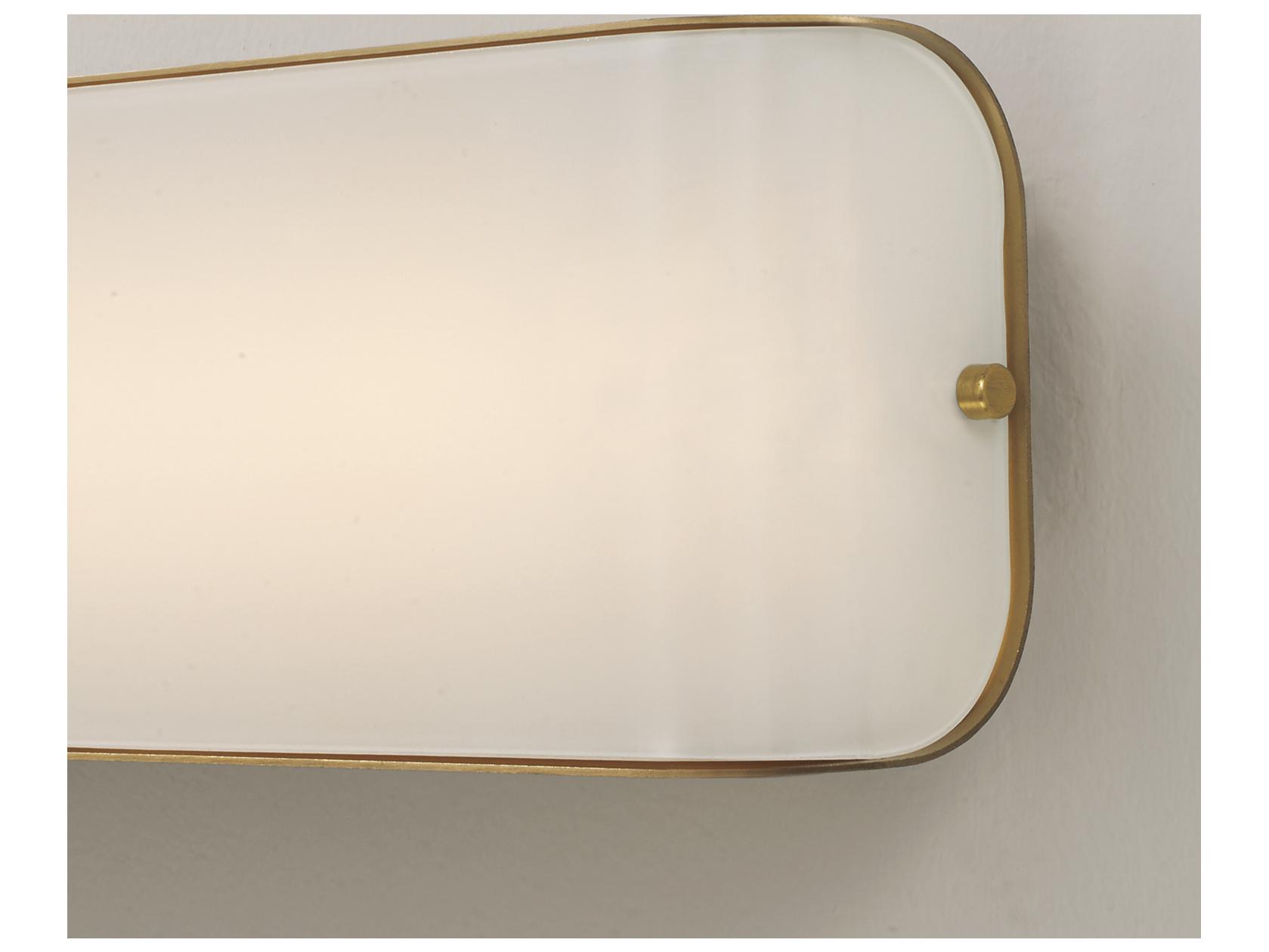 Capital Lighting Marcell 1-light Aged Brass Vanity Light