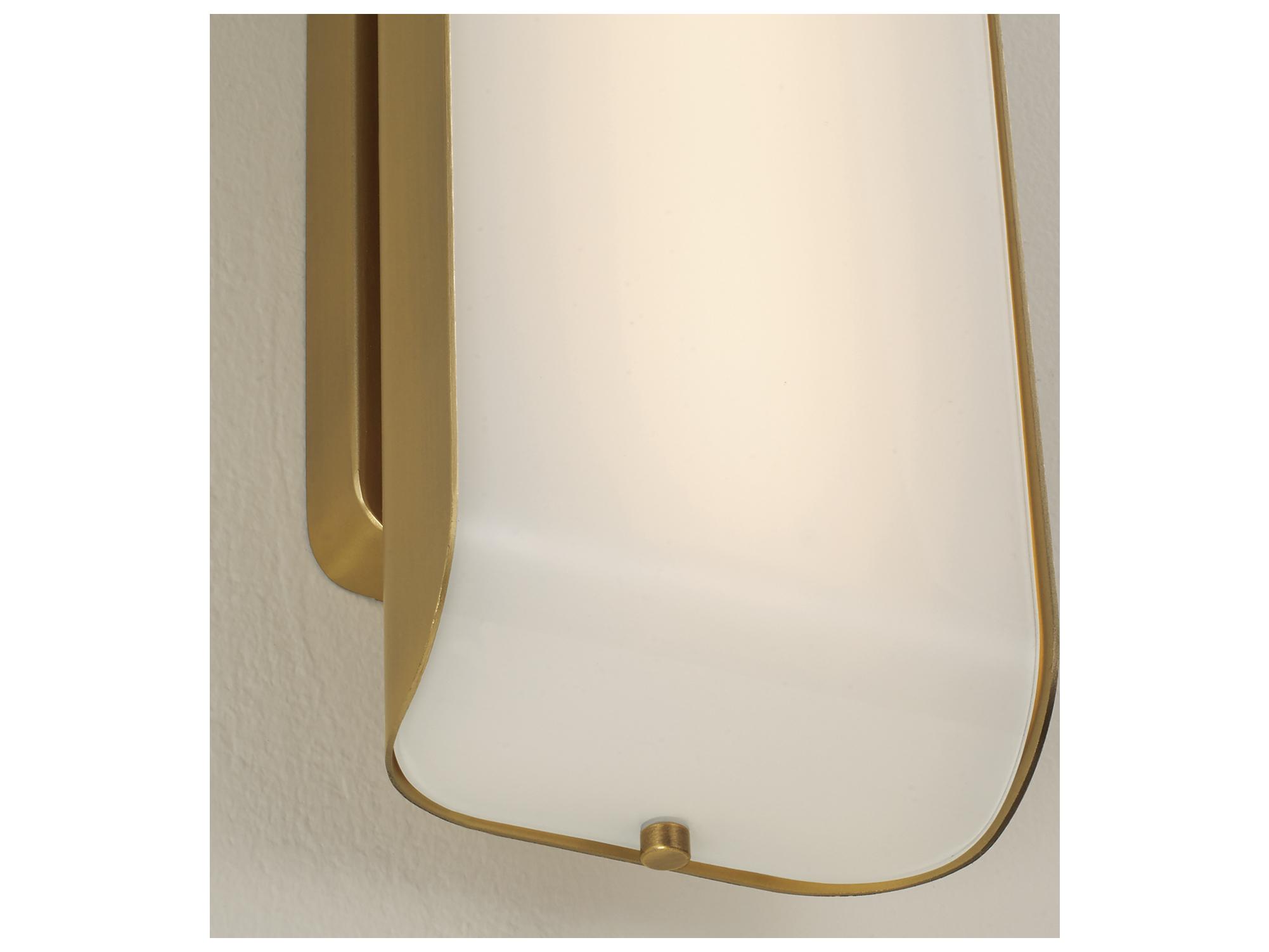 Capital Lighting Marcell 1-light Aged Brass Vanity Light