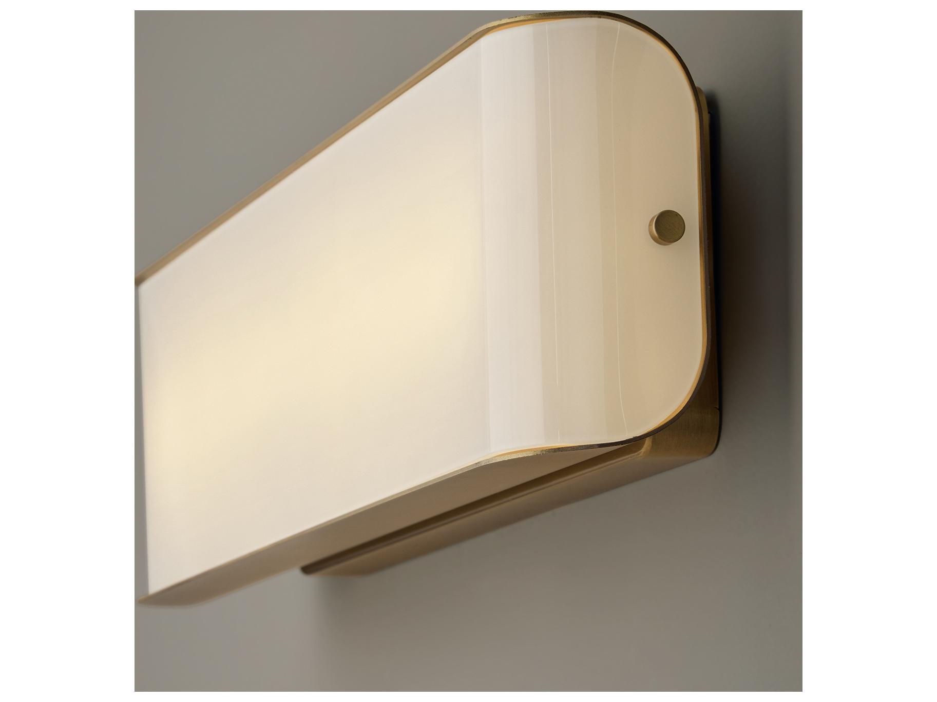 Capital Lighting Marcell 1-light Aged Brass Vanity Light