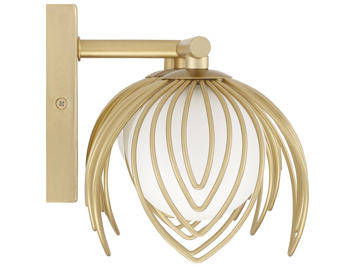 Capital Lighting Flora 3-light Buffed Gold Vanity Light